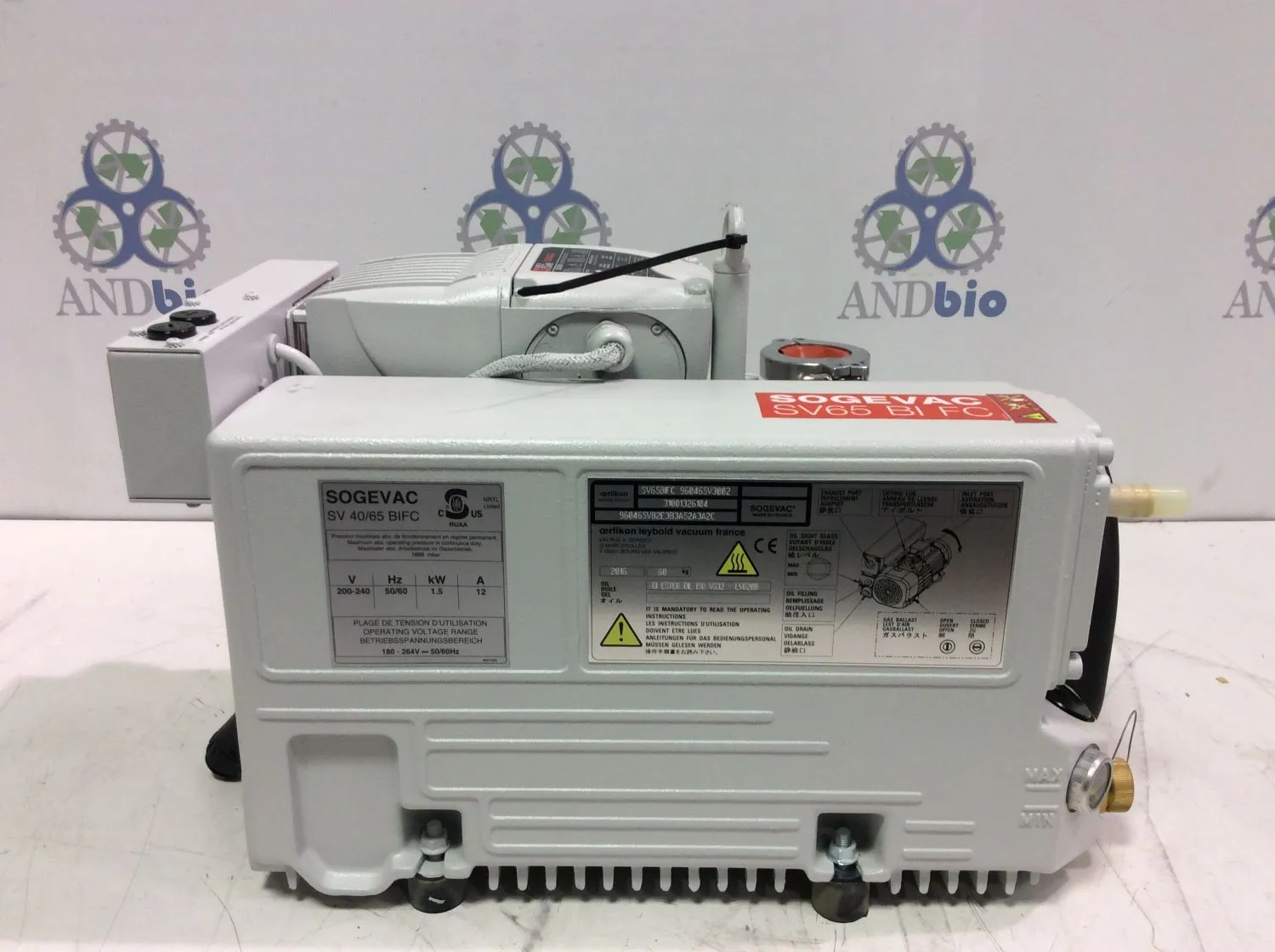 Sogevac SV65 BI FC Vacuum Pump by REUZEit in West Coast US - R