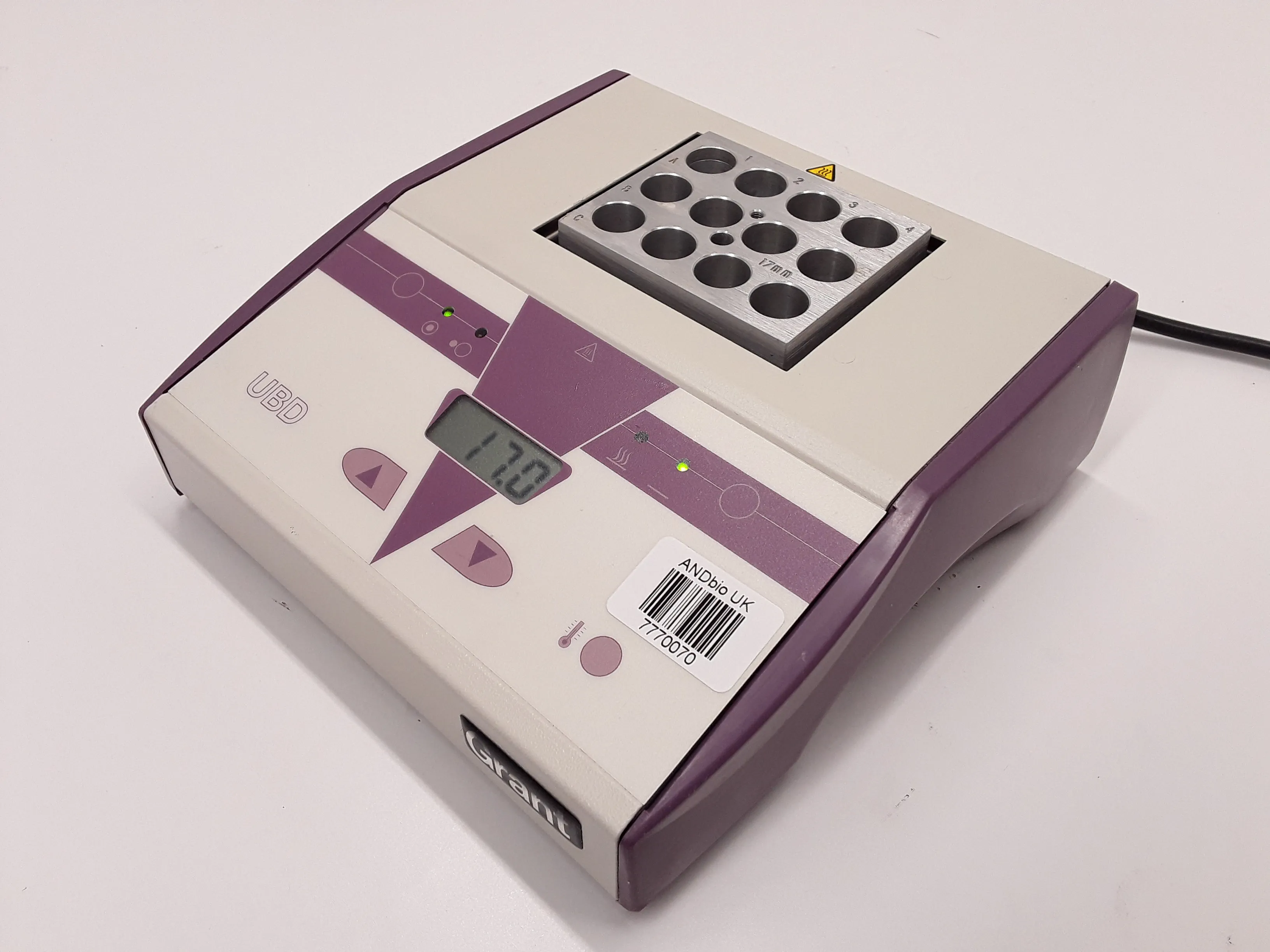 Grant UBD1 Digital Dry Block Heater - Used Laboratory Equipment