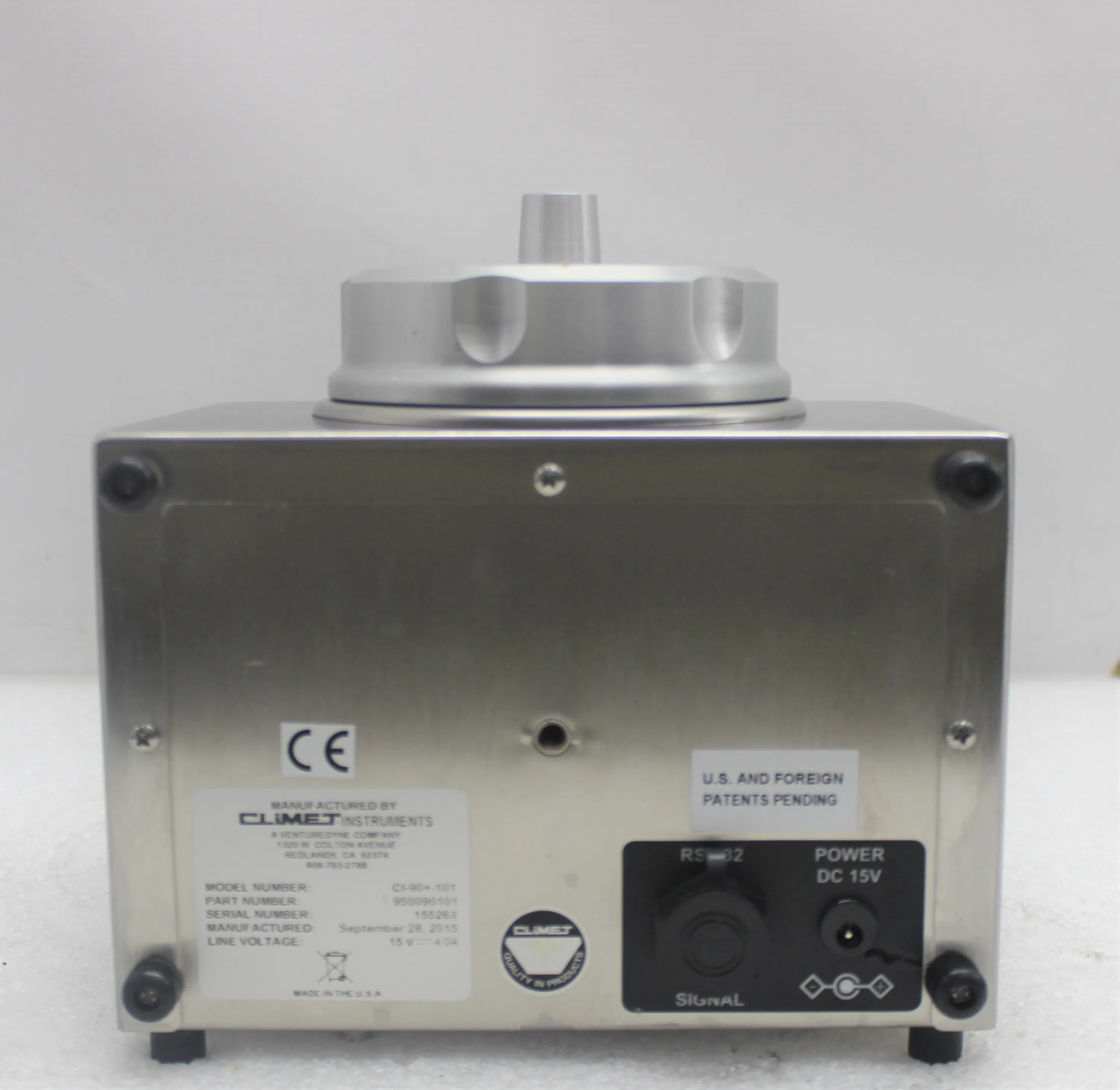 Used Climet Instruments CI-90+-101 Microbial Air Sampler