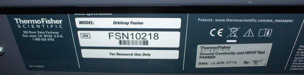 Thermo Scientific™ Orbitrap Fusion™ Tribrid Mass Spectrometer w/ EASY-Max NG Ion Source