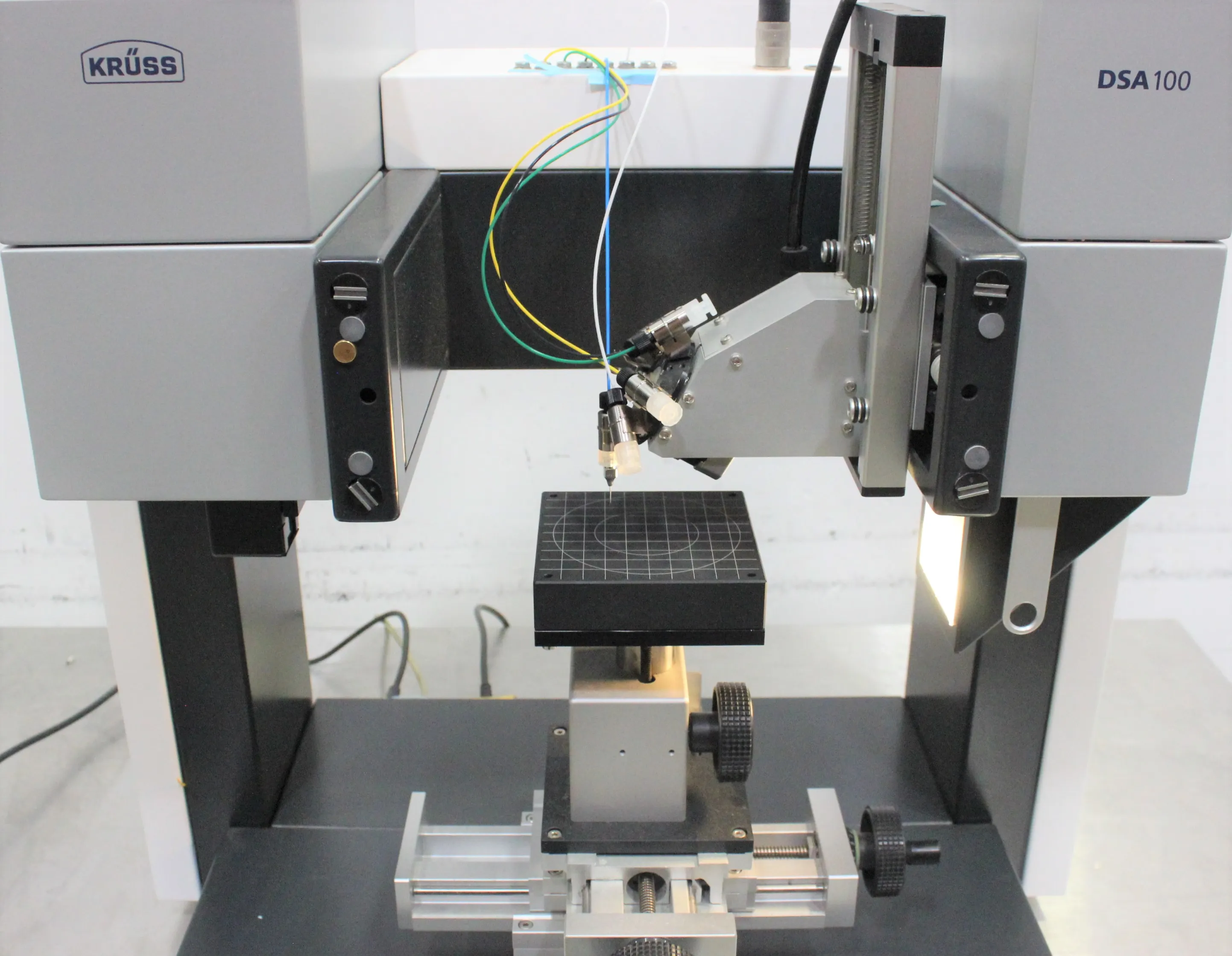 Kruss DSA100 Laboratory Contact Angle Measuring Instrument with Computer and DSA Version 1.91.0.2 Software