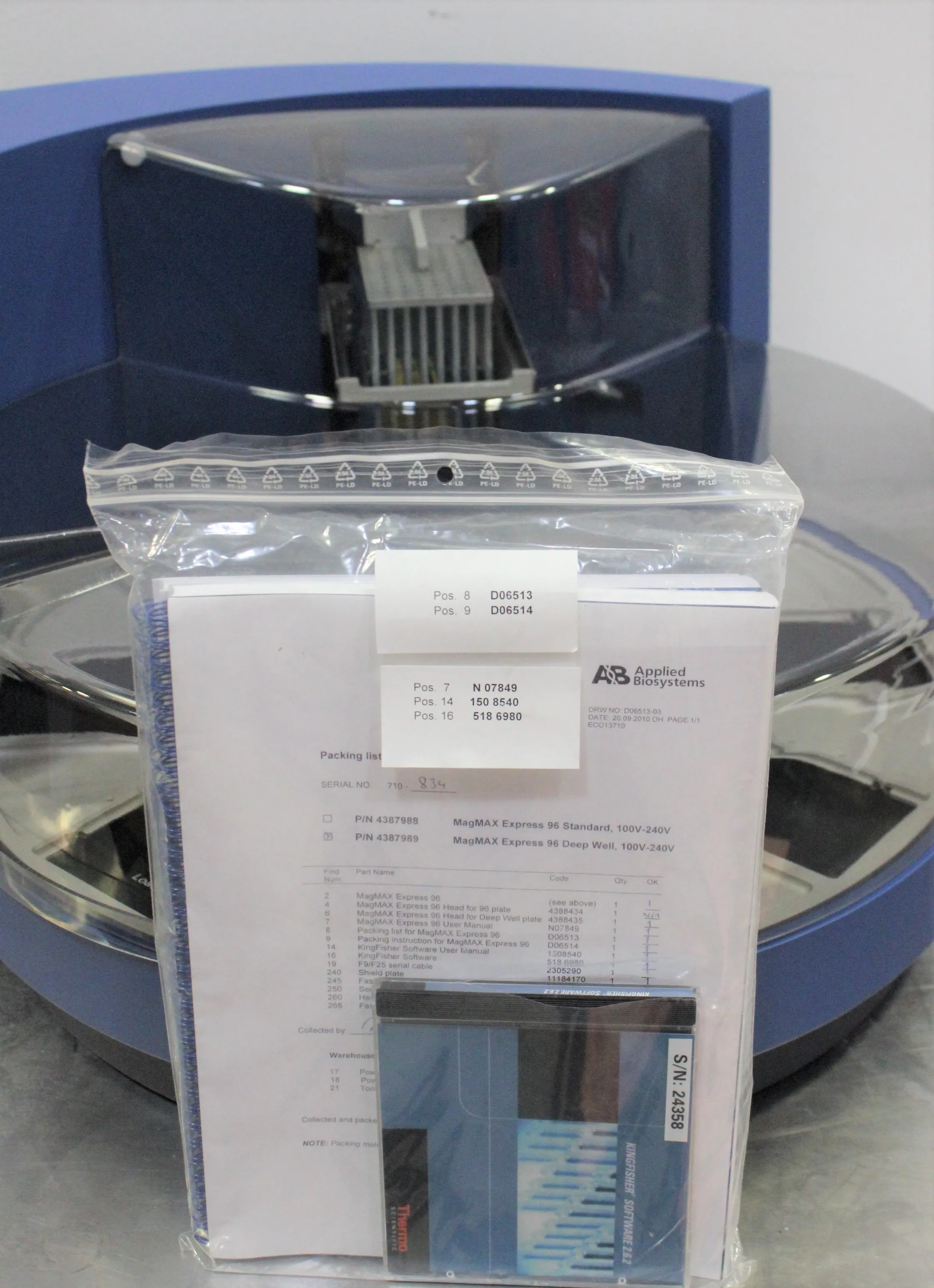 Applied Biosystems MagMAX Express 96 Particle Delivery System