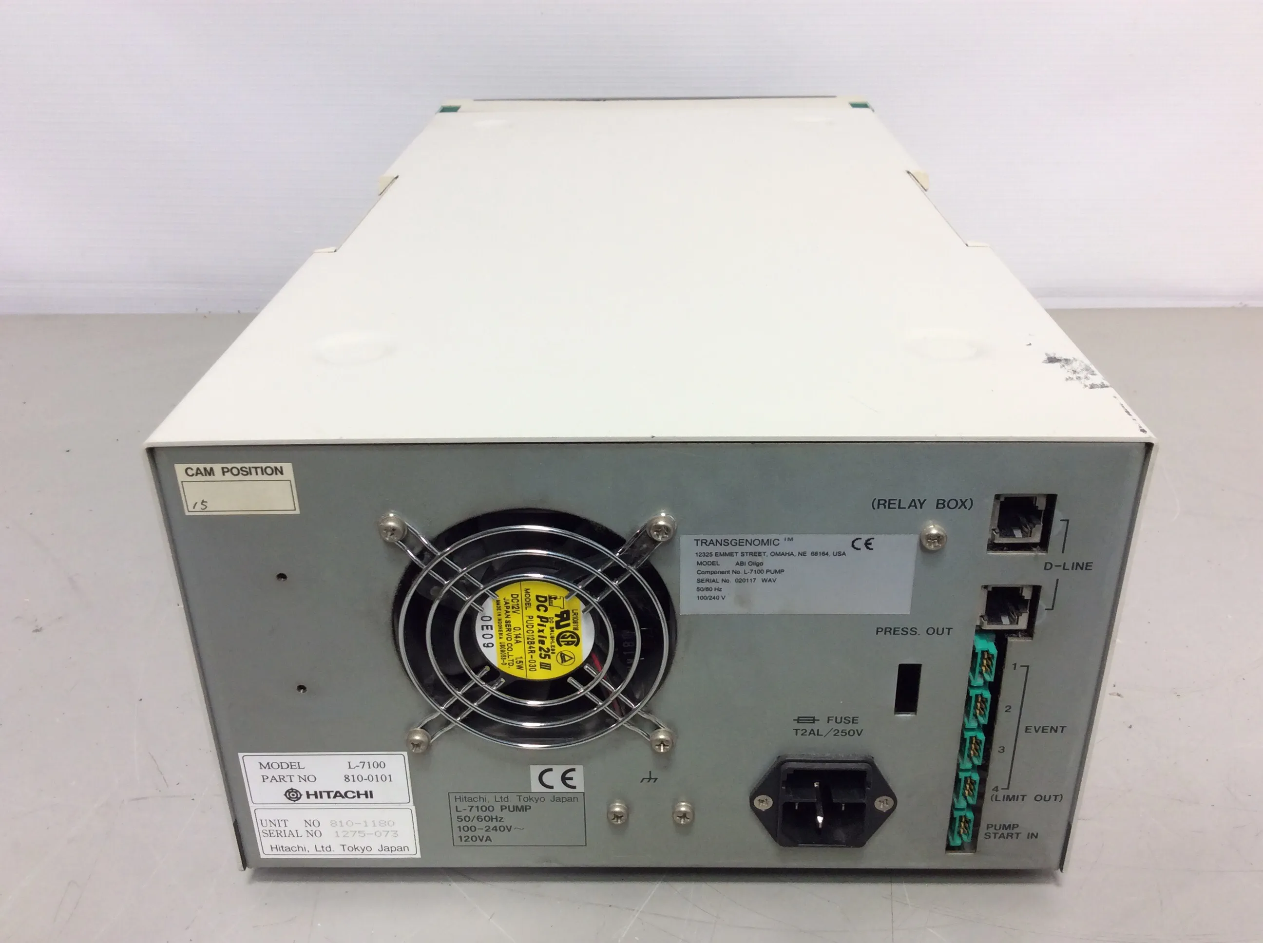 Transgenomic L-7100 Pump ABI Oligo - Laboratory Equipment