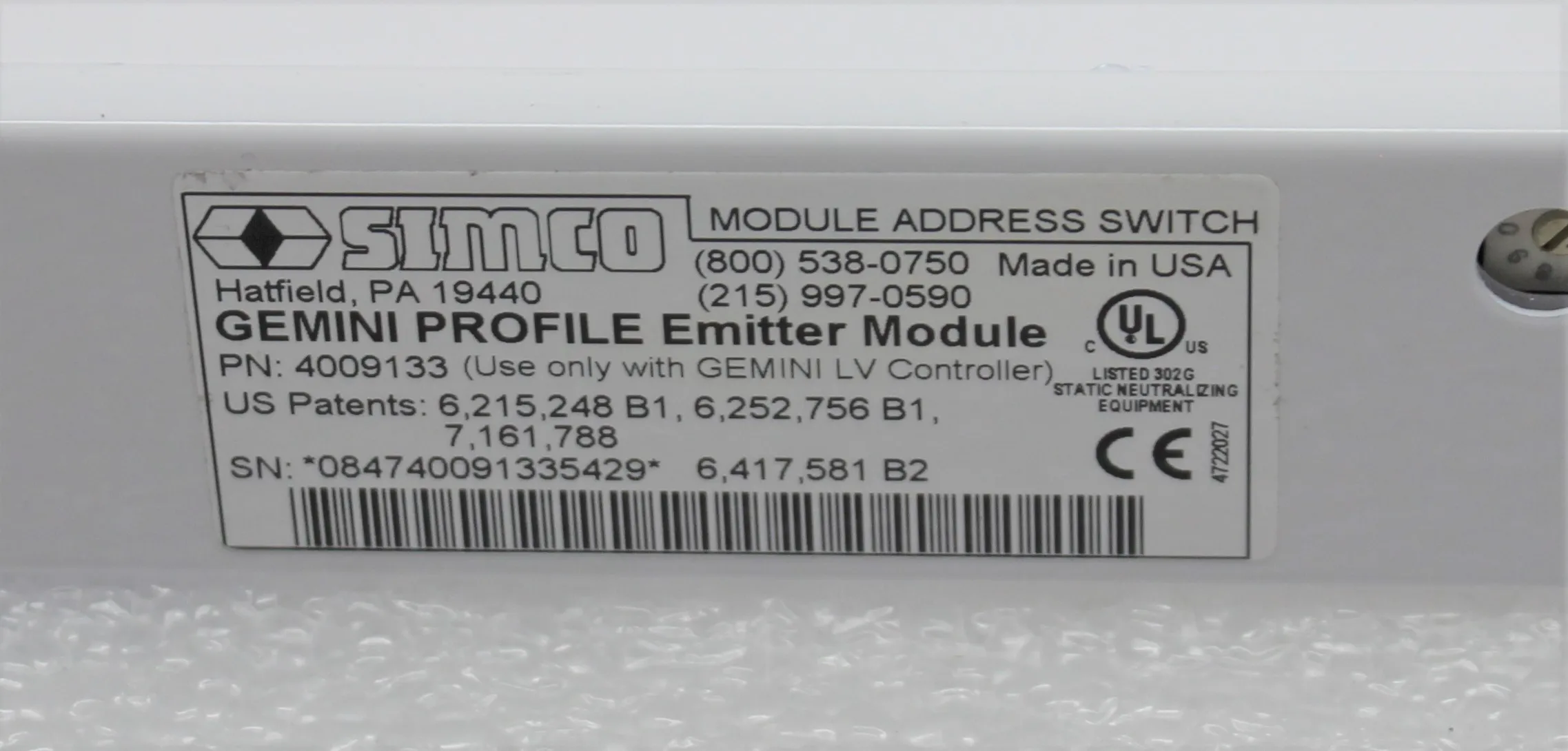 Simco Gemini Profile Emitter Module System