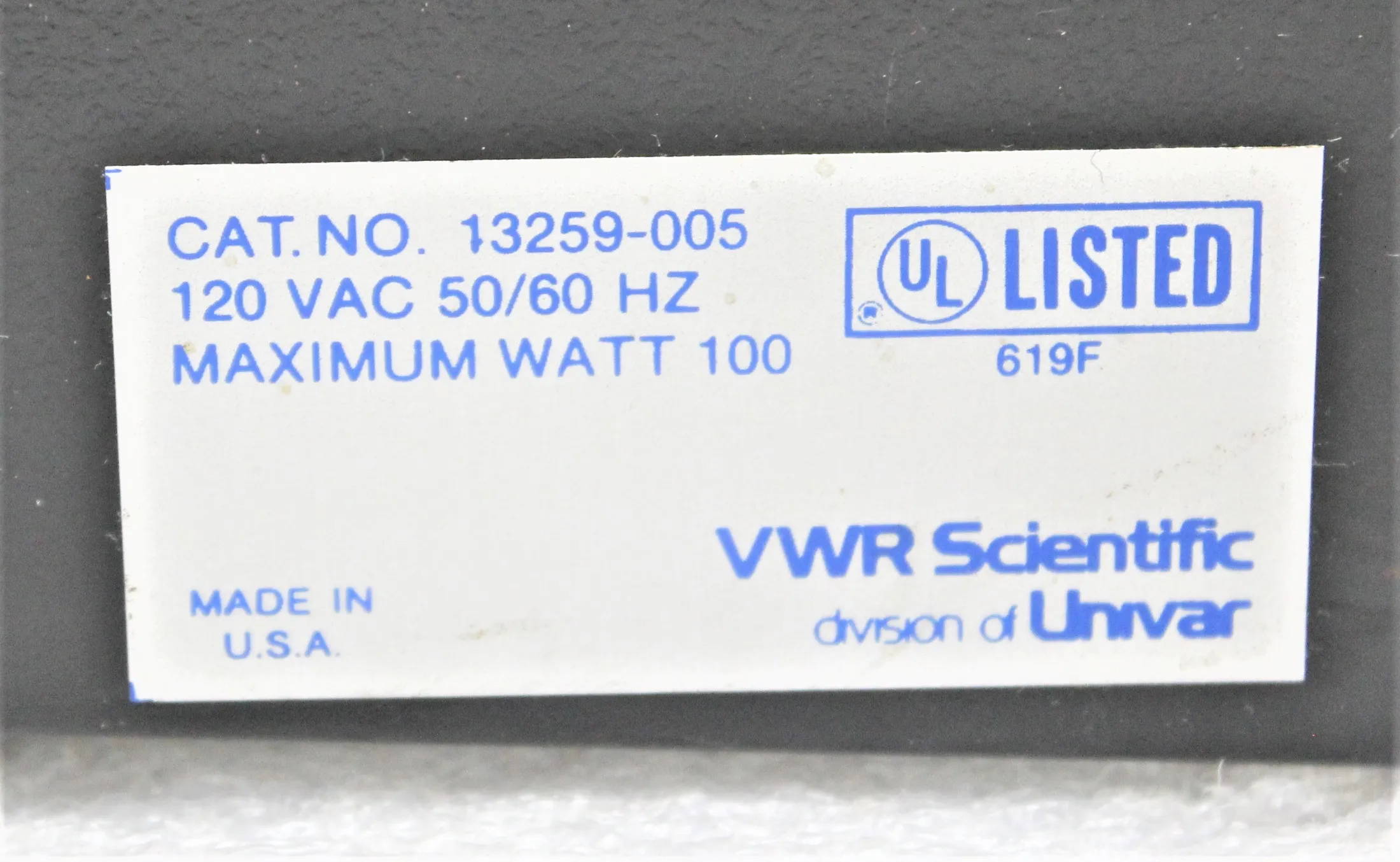 VWR Heat Block 13259-005 Used Laboratory Hot Plate Heat Block