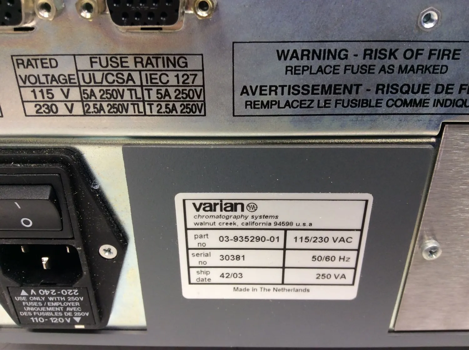 Varian 410 ProStar AutoSampler