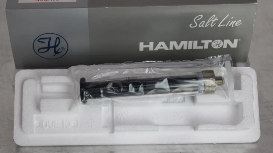 Hamilton 10 mL, Model 1010 AD SAL, M8 Threads Syri As-is, CLEARANCE!