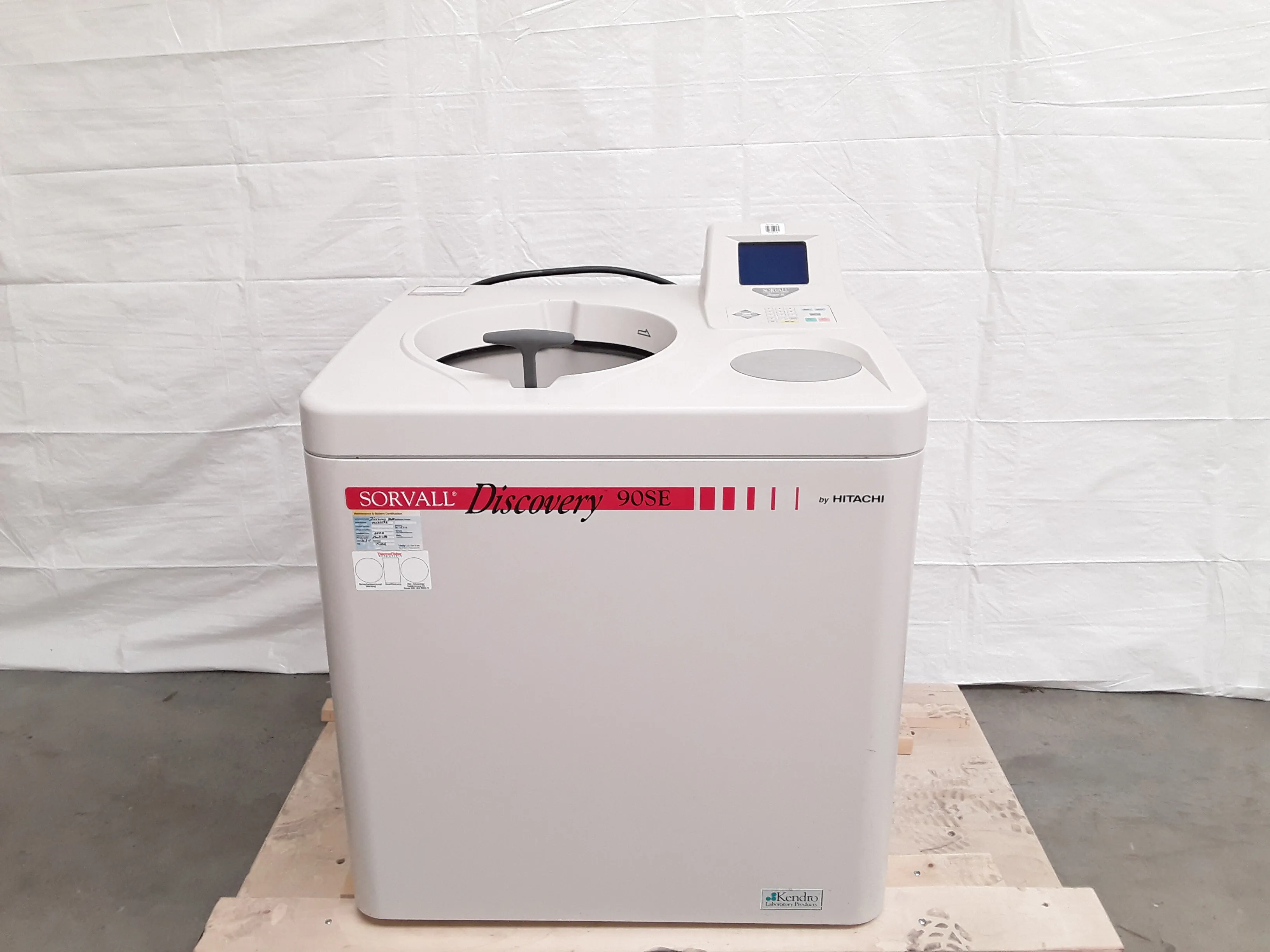 Used Sorvall Discovery 90SE Ultra Centrifuge 220V 50/60Hz 90,000 rpm