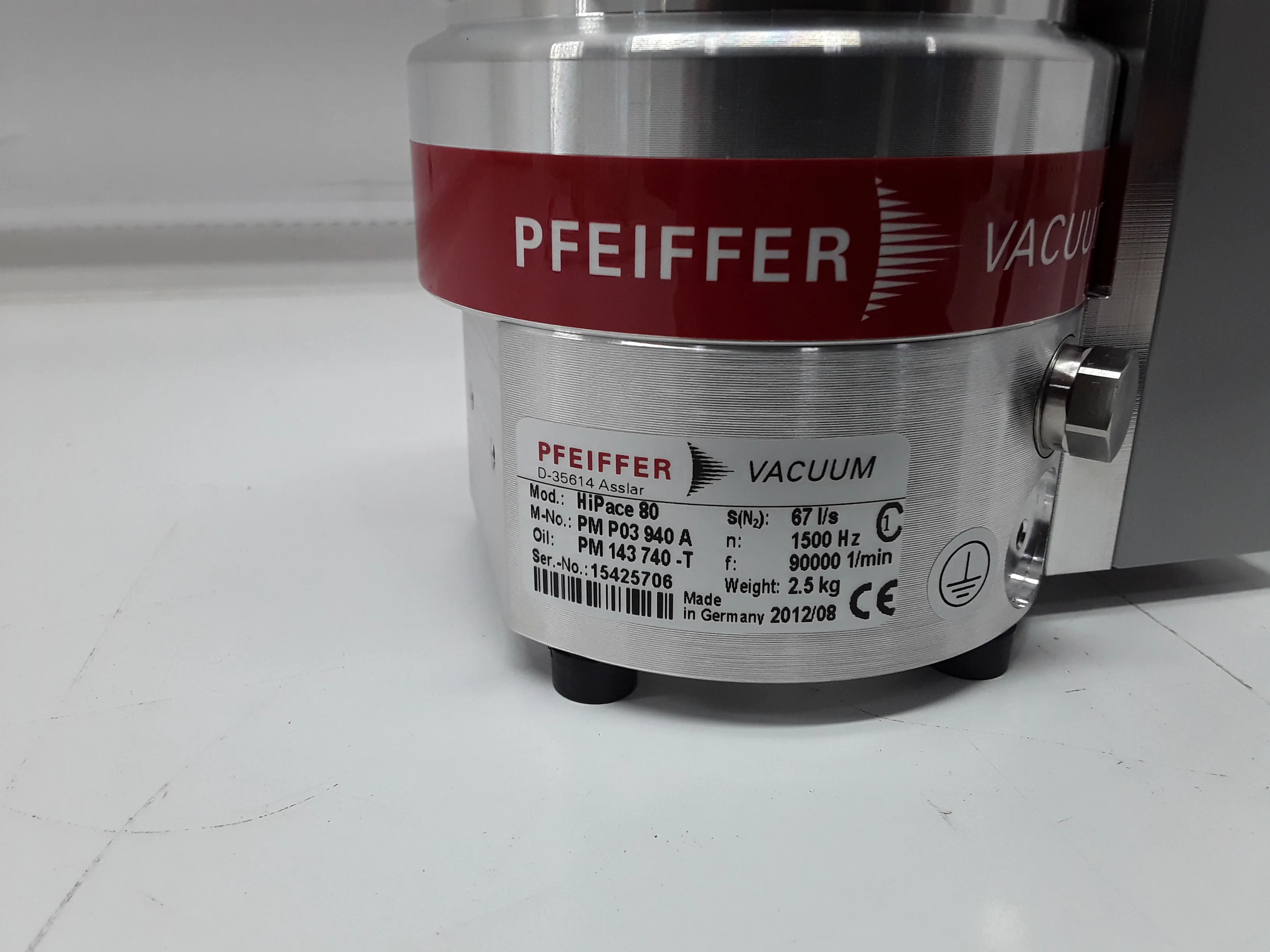 Pfeiffer HiPace 80 Turbopump