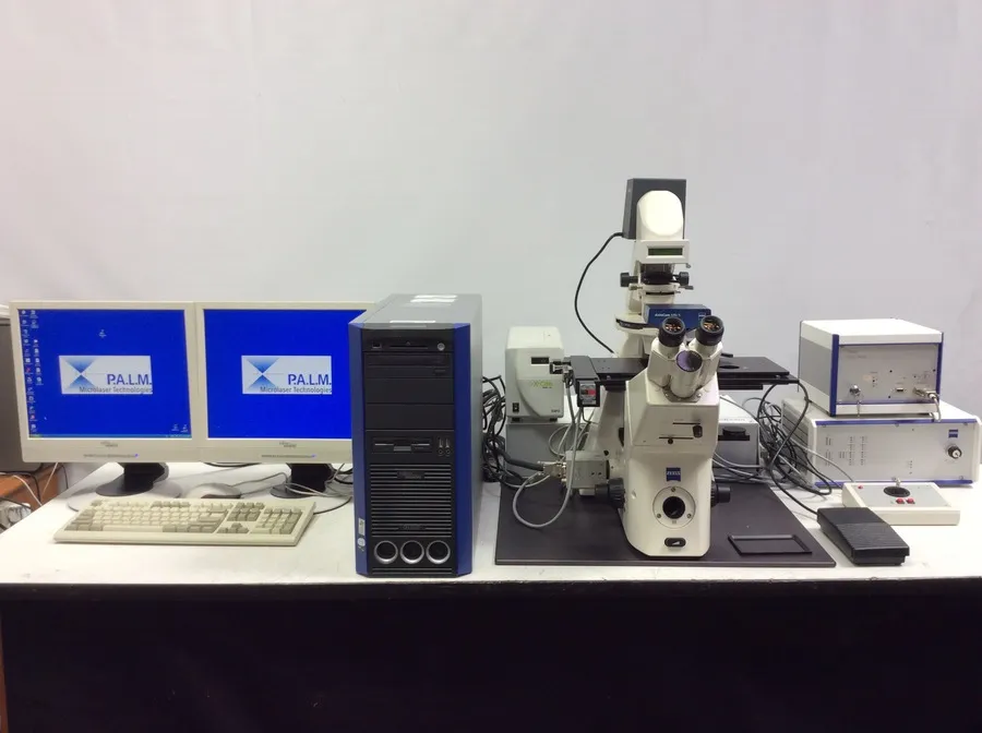 Zeiss Axiovert 200M Fluorescent Microscope with Computer & More!