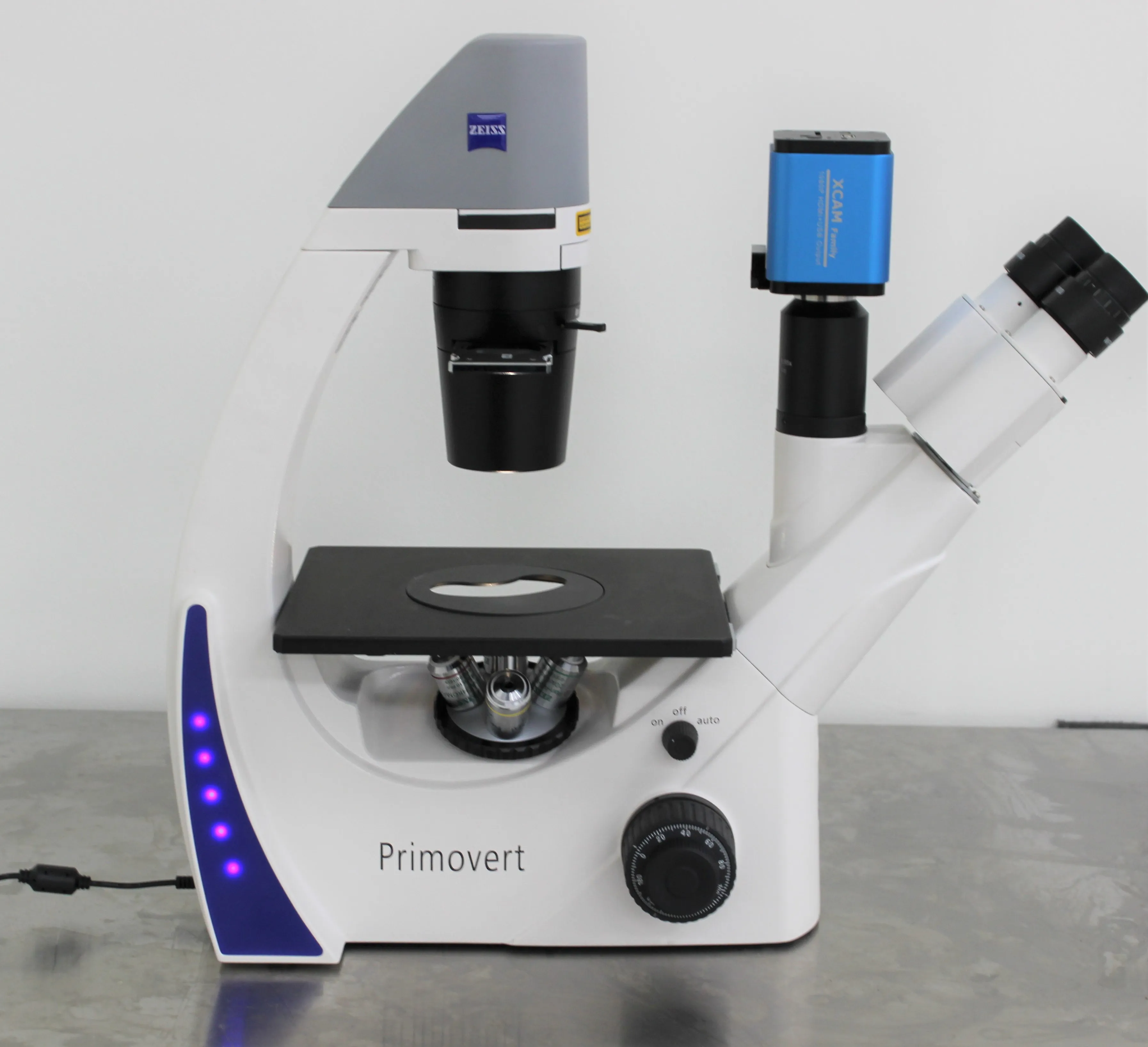 Carl Zeiss Primovert Inverted Microscope