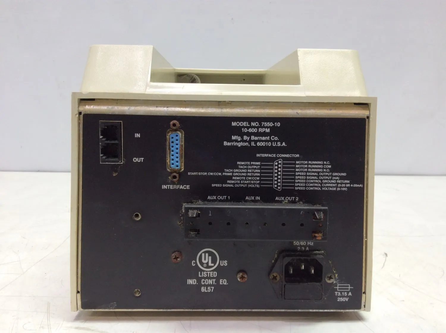 Cole Parmer Masterflex L/S Computerized Drive and Easy-Load P/S Peristaltic Pump