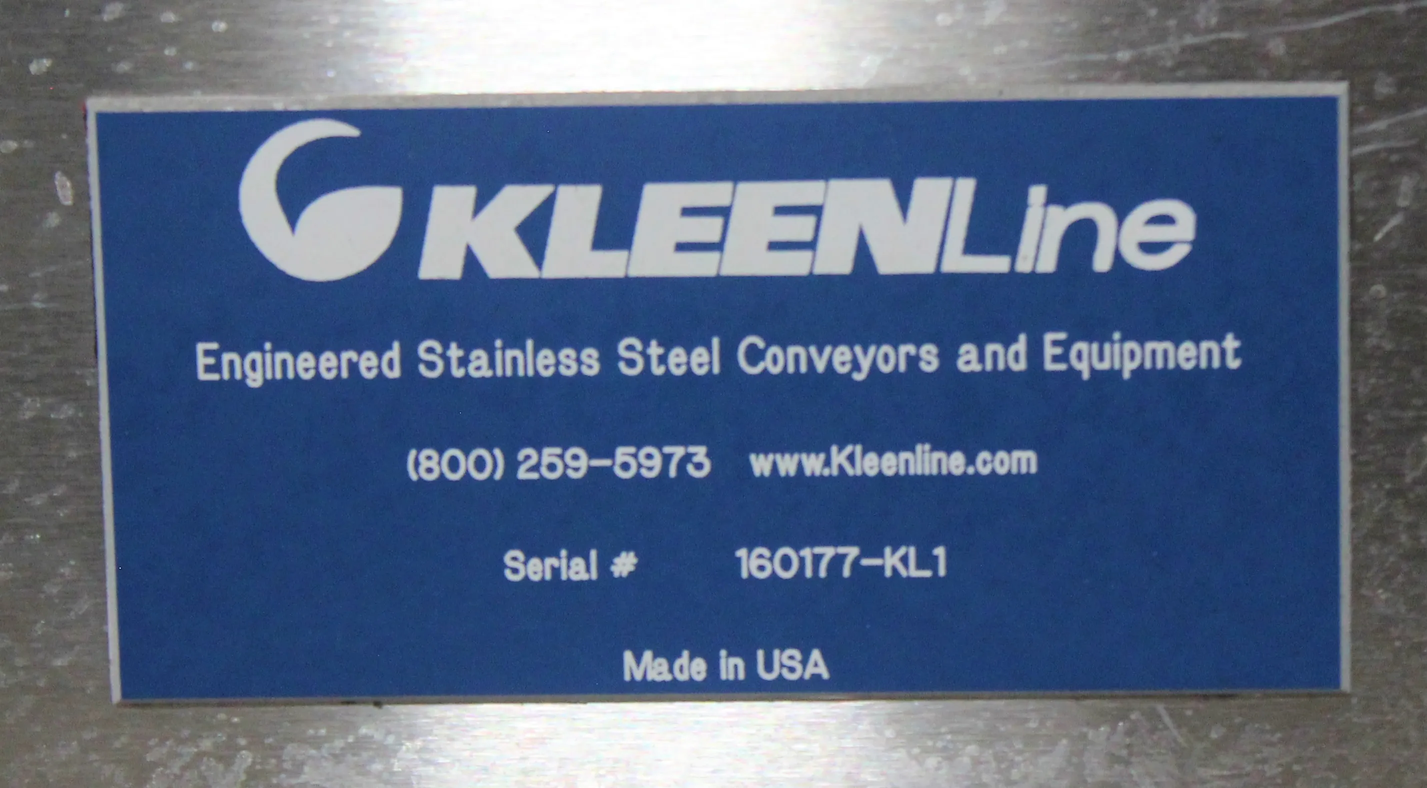 KLEENLine Conveyor Belt