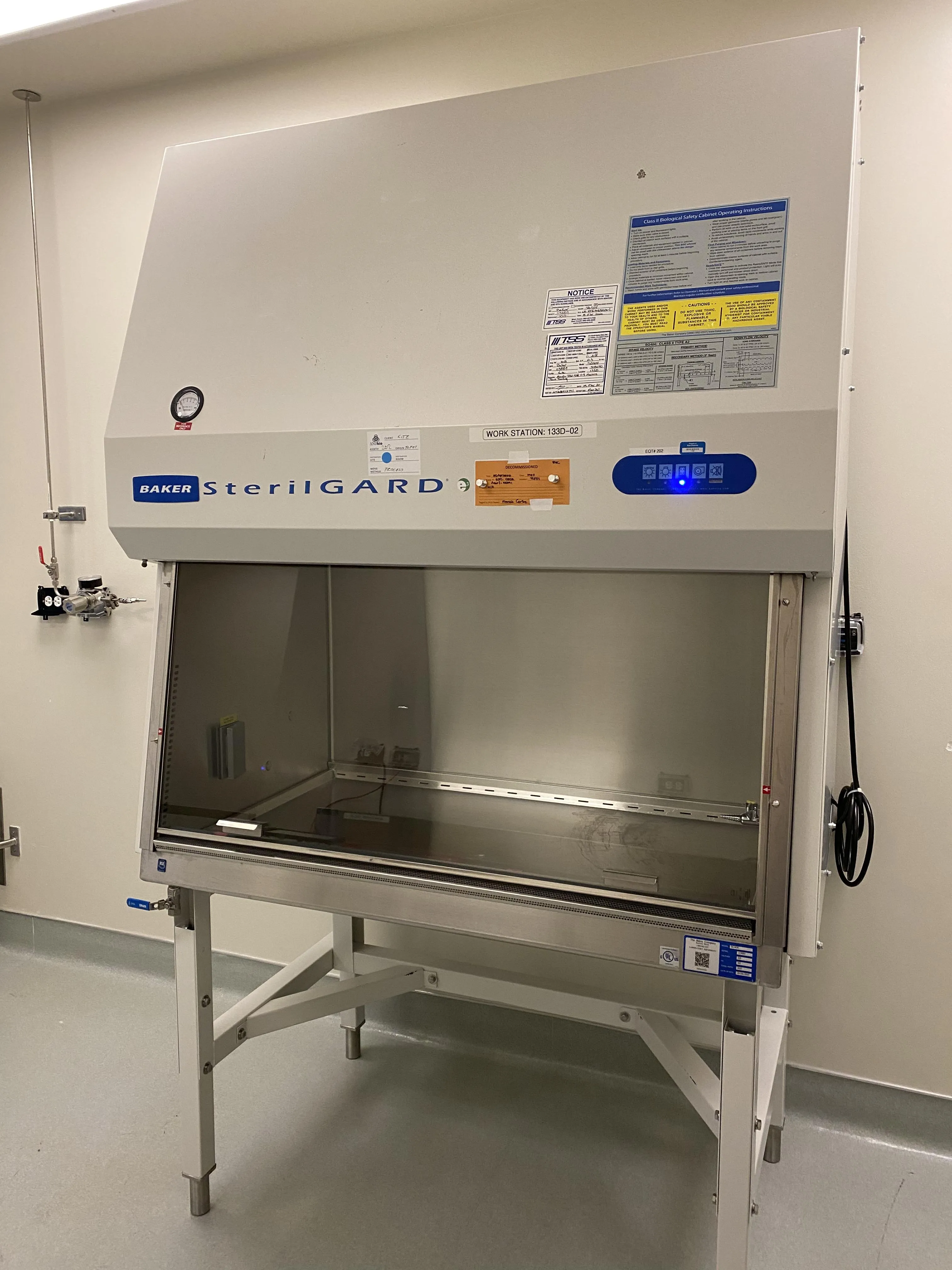 Baker SG404 SterilGARD e3 Biological Safety Cabinet Class 1 113889