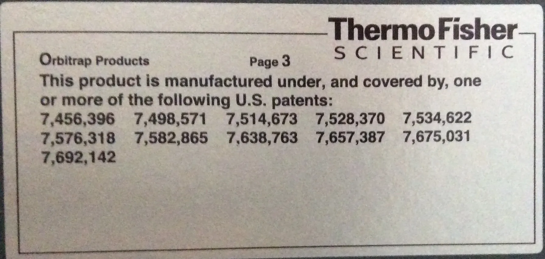 Thermo Fisher LTQ Orbitrap Velos & LTQ Velos Pro Mass Spectrometer