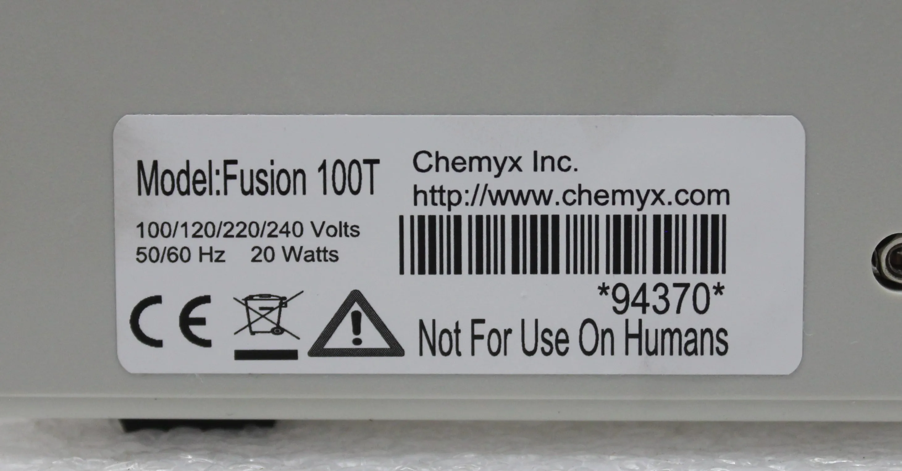 Chemyx F100 Syringe Pump