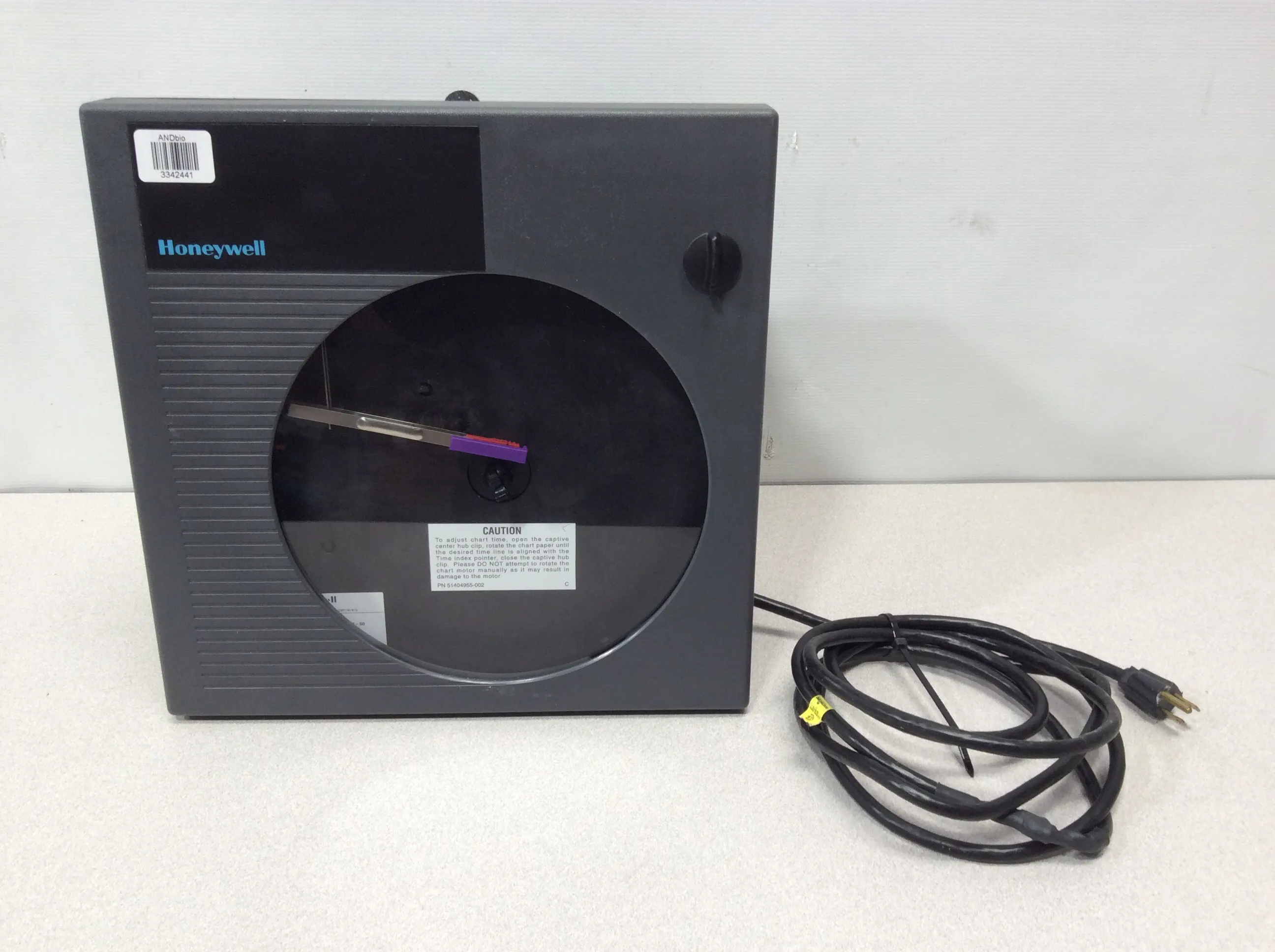 Honeywell DR4300 Circular Chart Recorder Used Lab Equipment 100% Functional with 30-Day Warranty