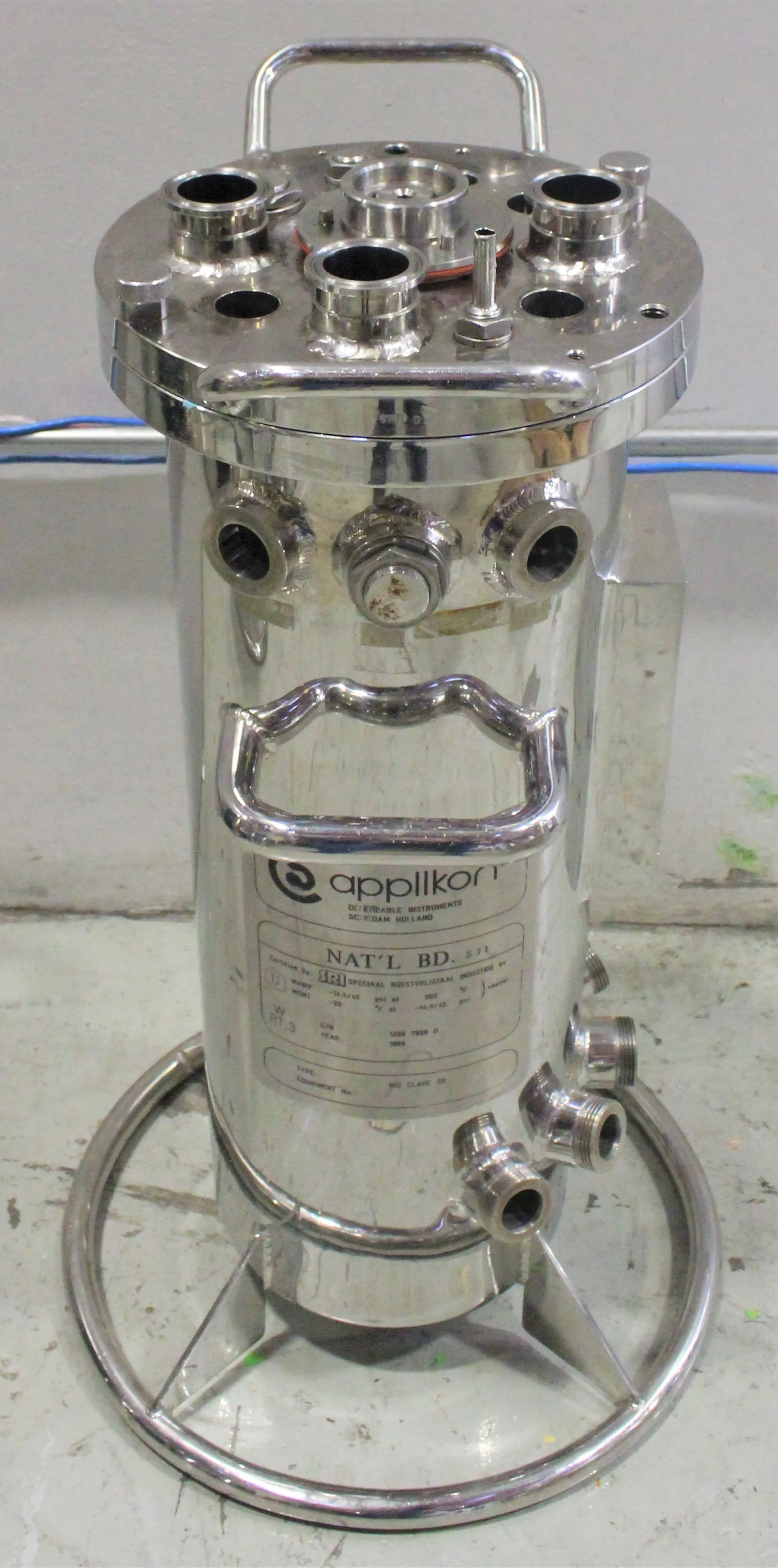 Used Applikon Bio Clave 20L Bioreactor System with 30-Day Warranty