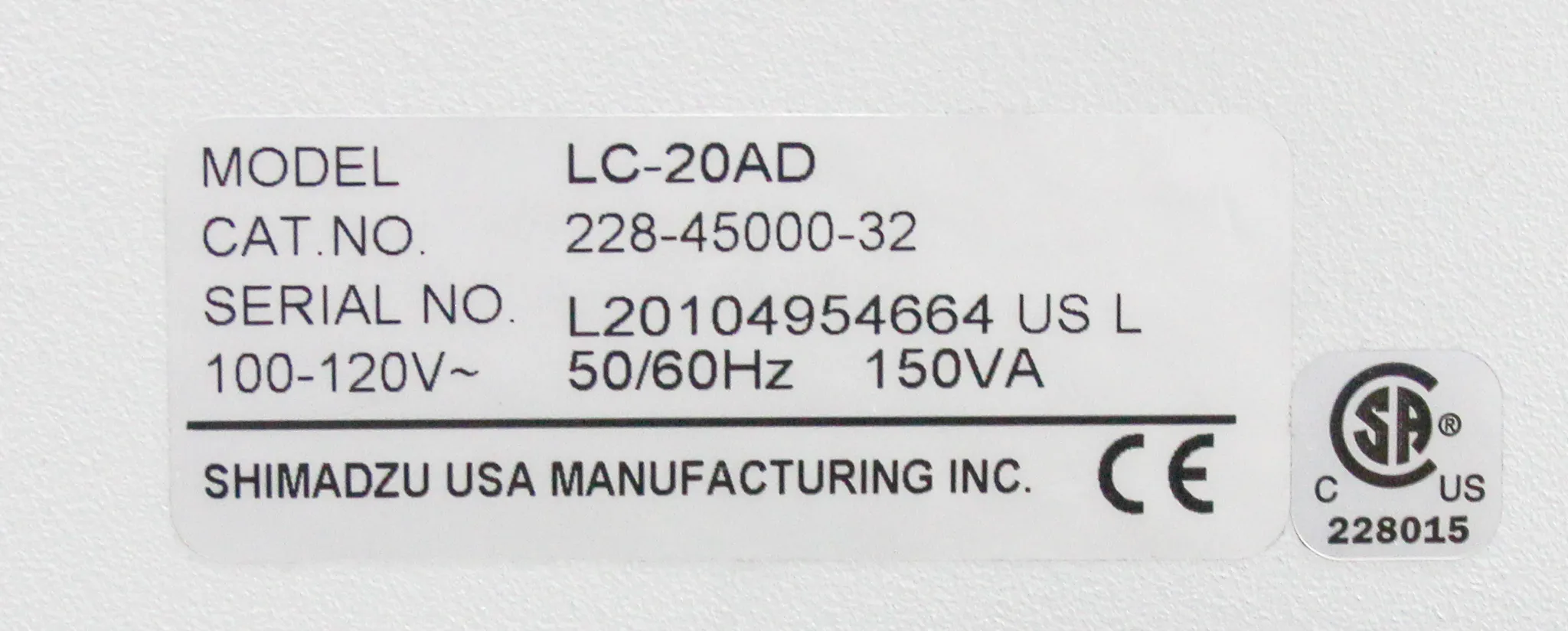 Shimadzu Prominence UFLC HPLC System