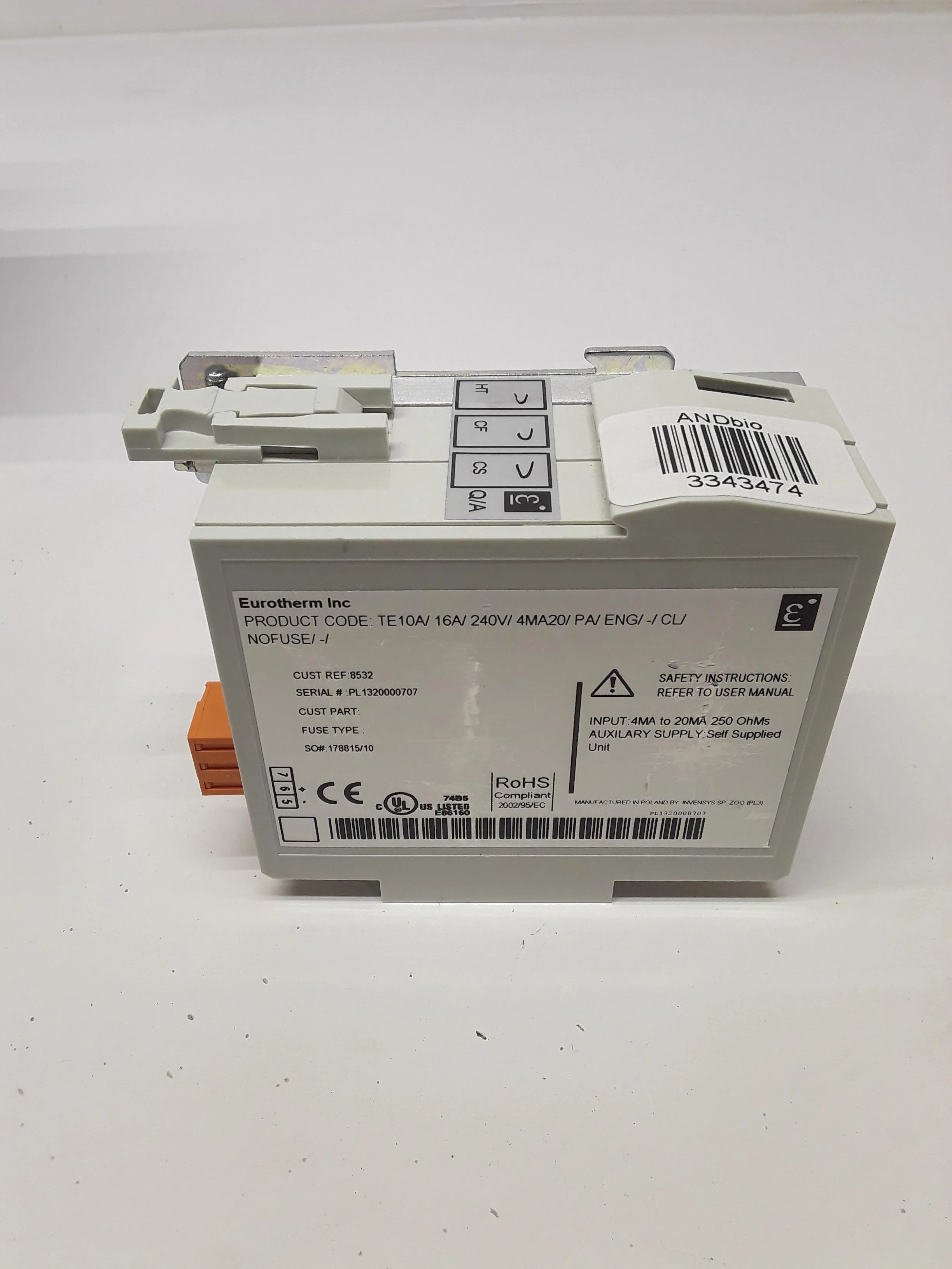 Eurotherm TE10A Thyristor Power Controller