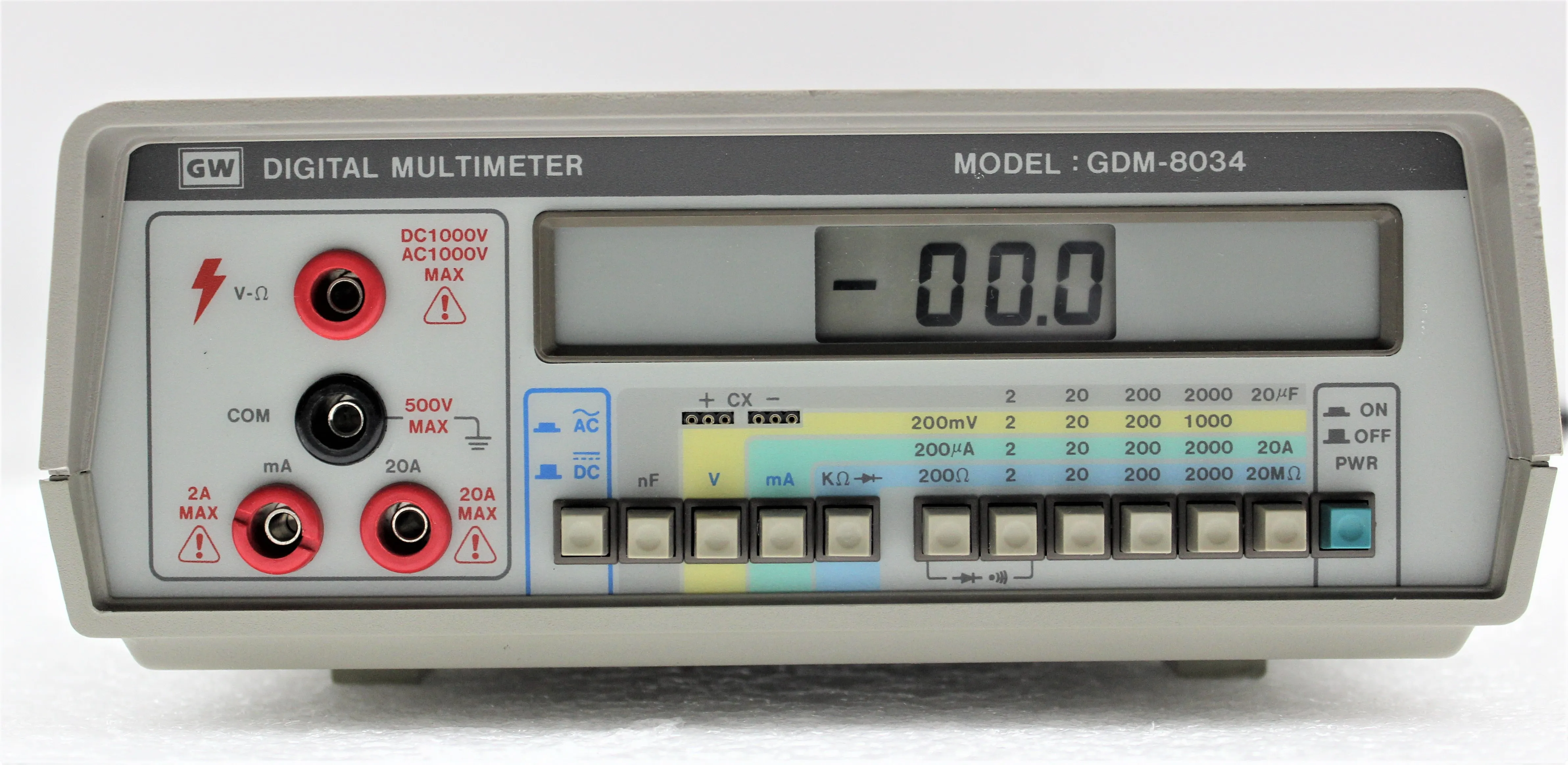 GW Digital Multimeter GDM-8034 Digital Multimeter