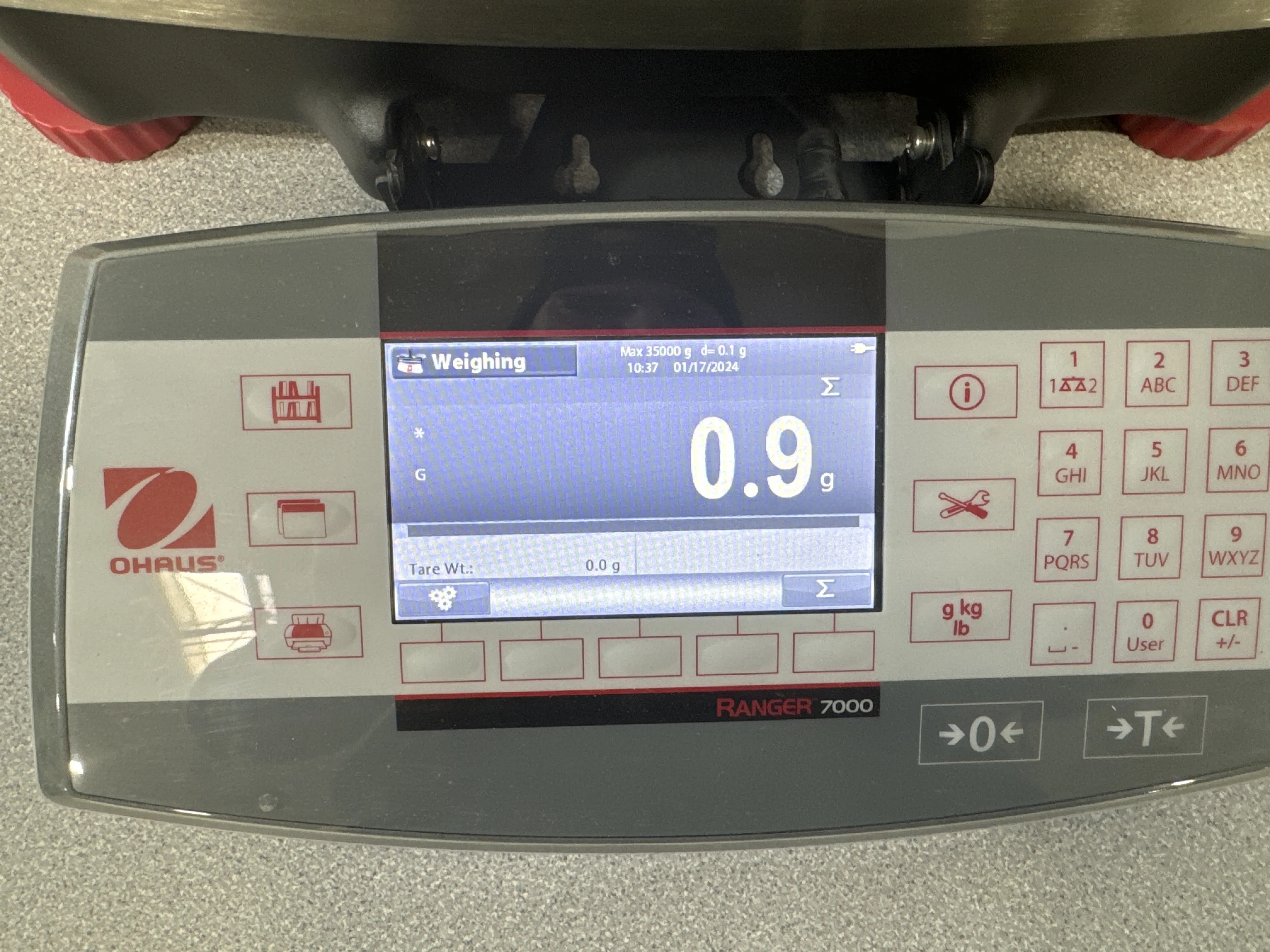 OHAUS Bench Scale R7MHD35 - Used Lab Equipment