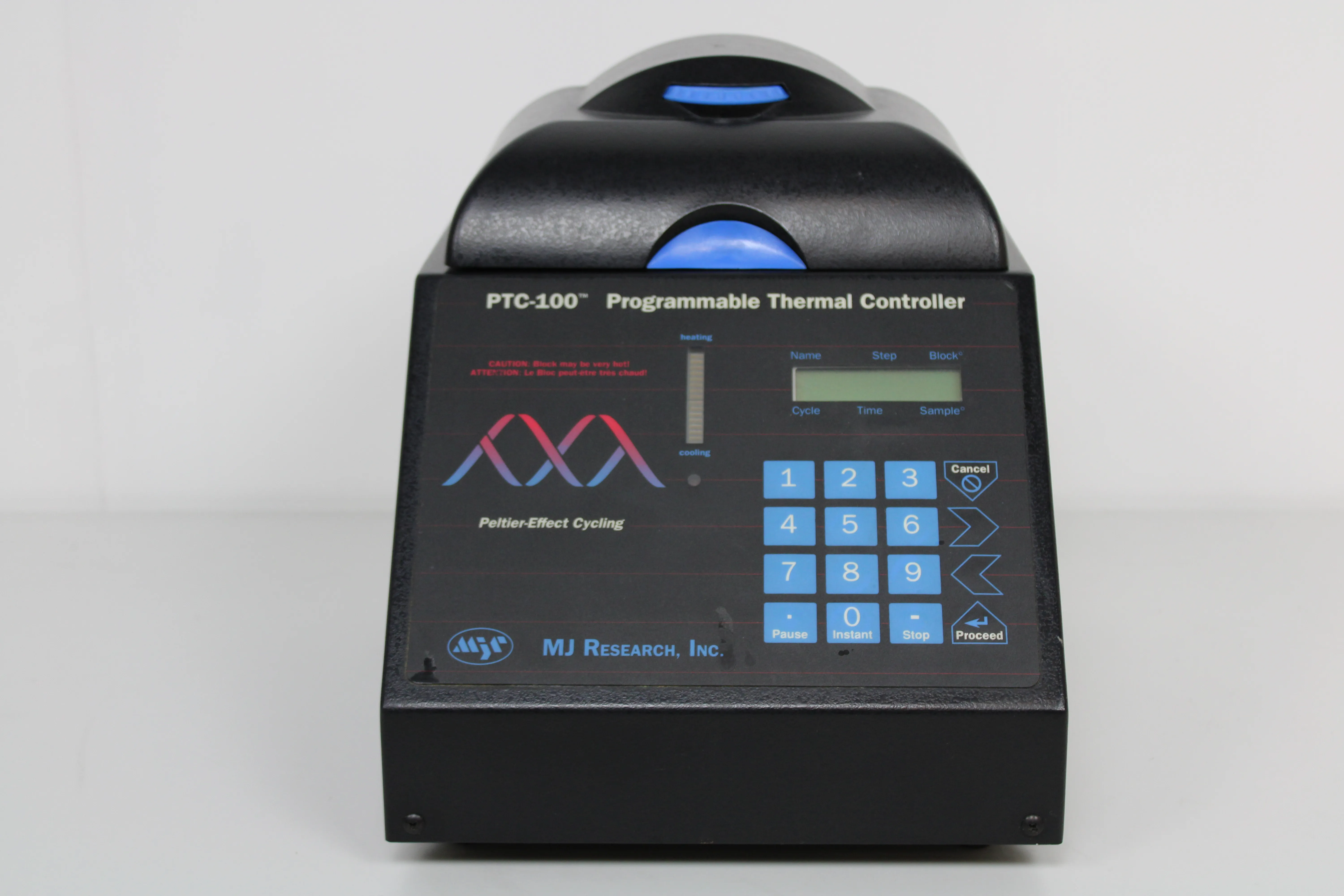 Used MJ Research PTC-100 PCR Thermal Cycler with Heated Lid and Power Cord