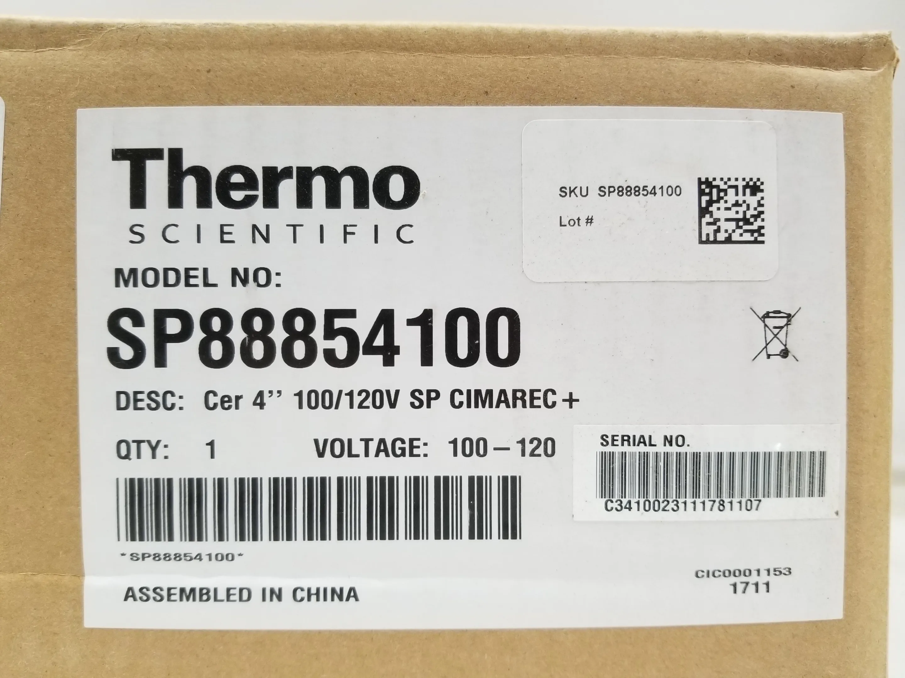 Thermo Fisher SP88854100 Heated Stir Plate Laboratory Equipment