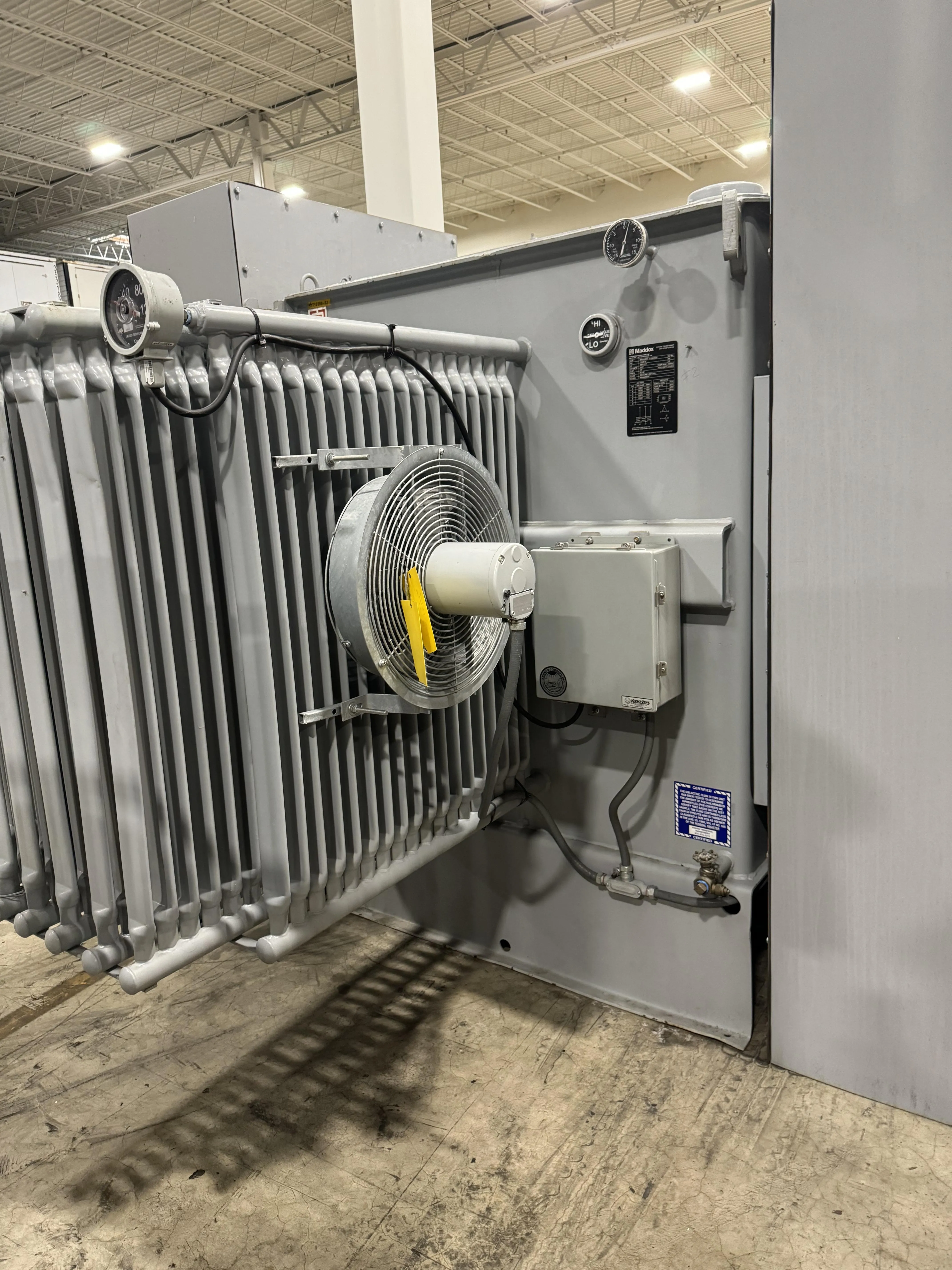 Maddox 3 Phase Transformer 300 kVA - 25,000 kVA, 115kV