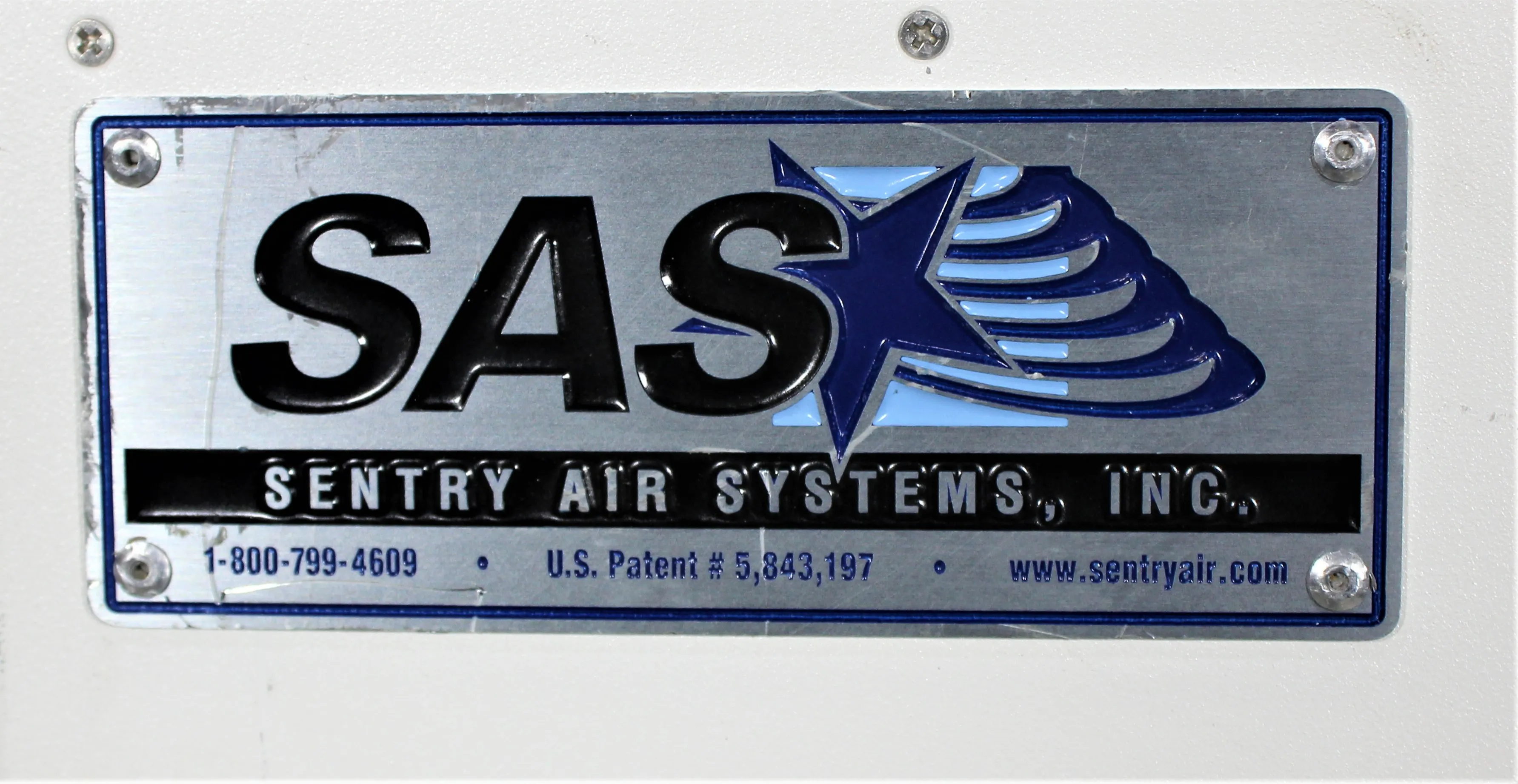 SAS Winged Sentry SS-300-WSL Benchtop Air Filtration System