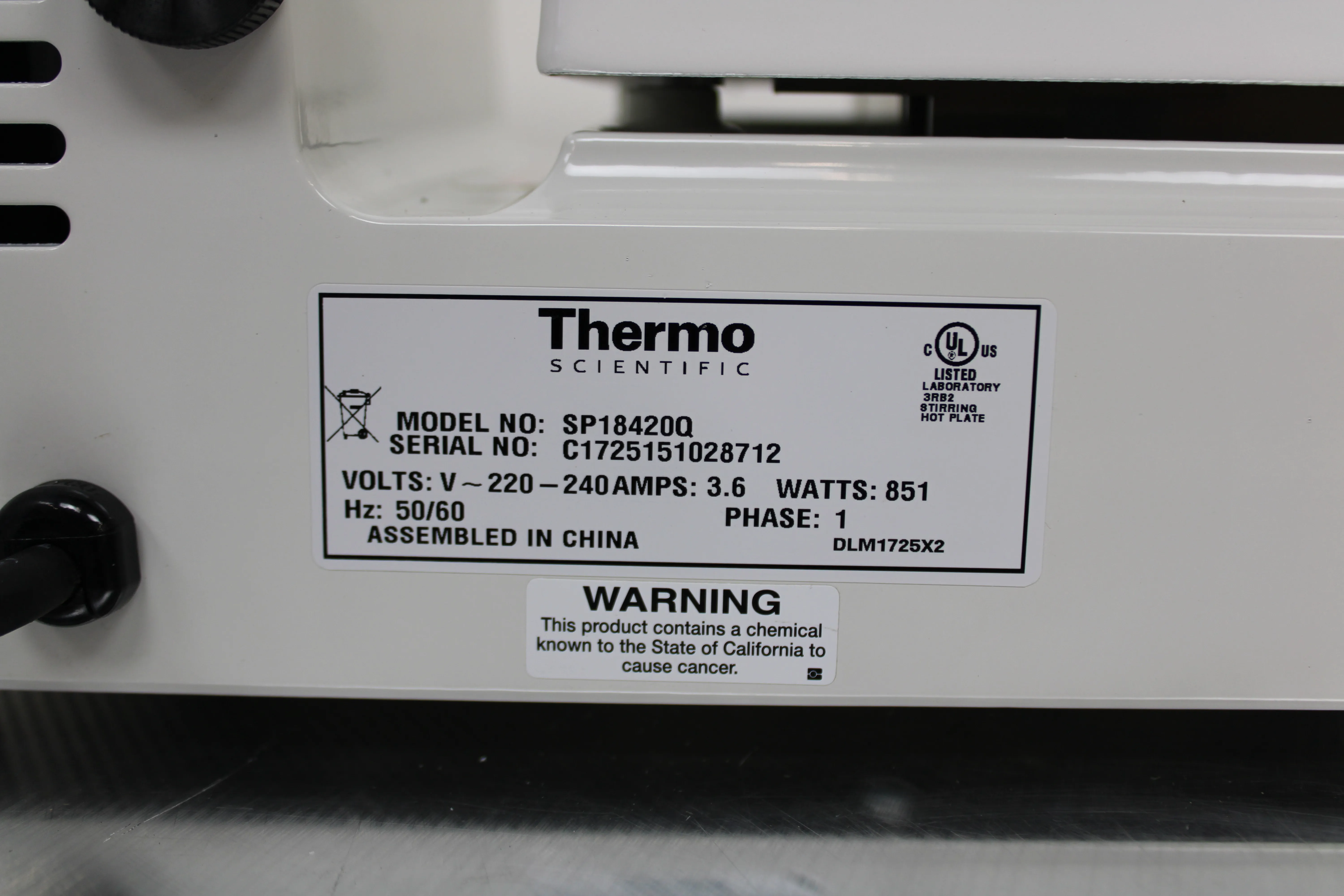 Thermo Scientific Nuova Stirring Hotplate - Heated Stir Plate