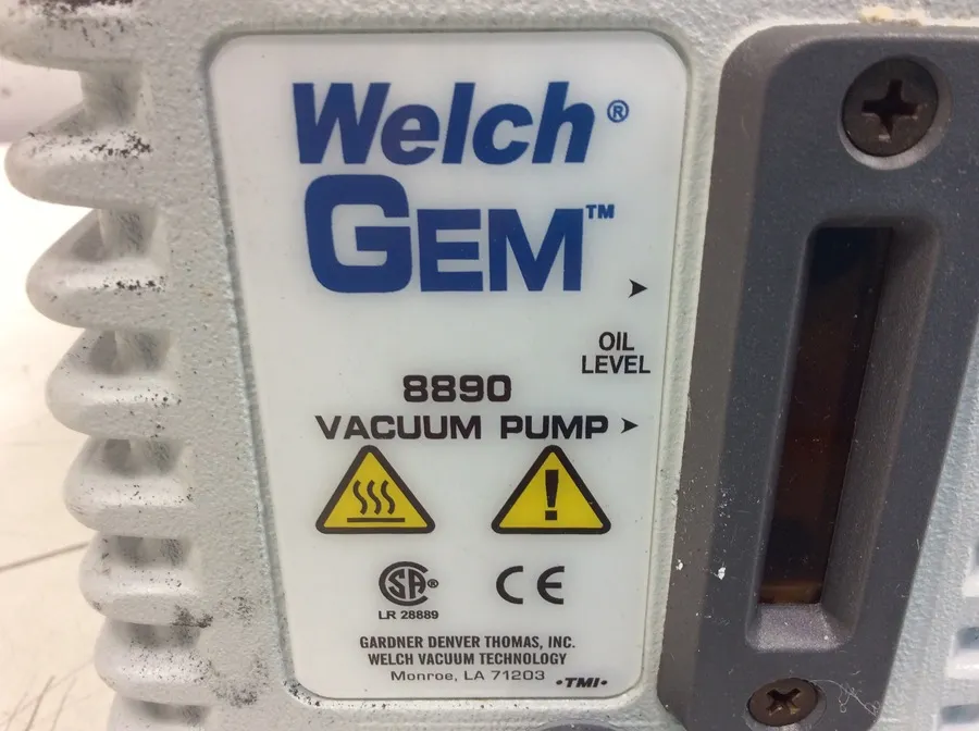 Welch Gem 1.0 Vacuum Pump - Used and in Working Condition - Unit Tested Before Shipping