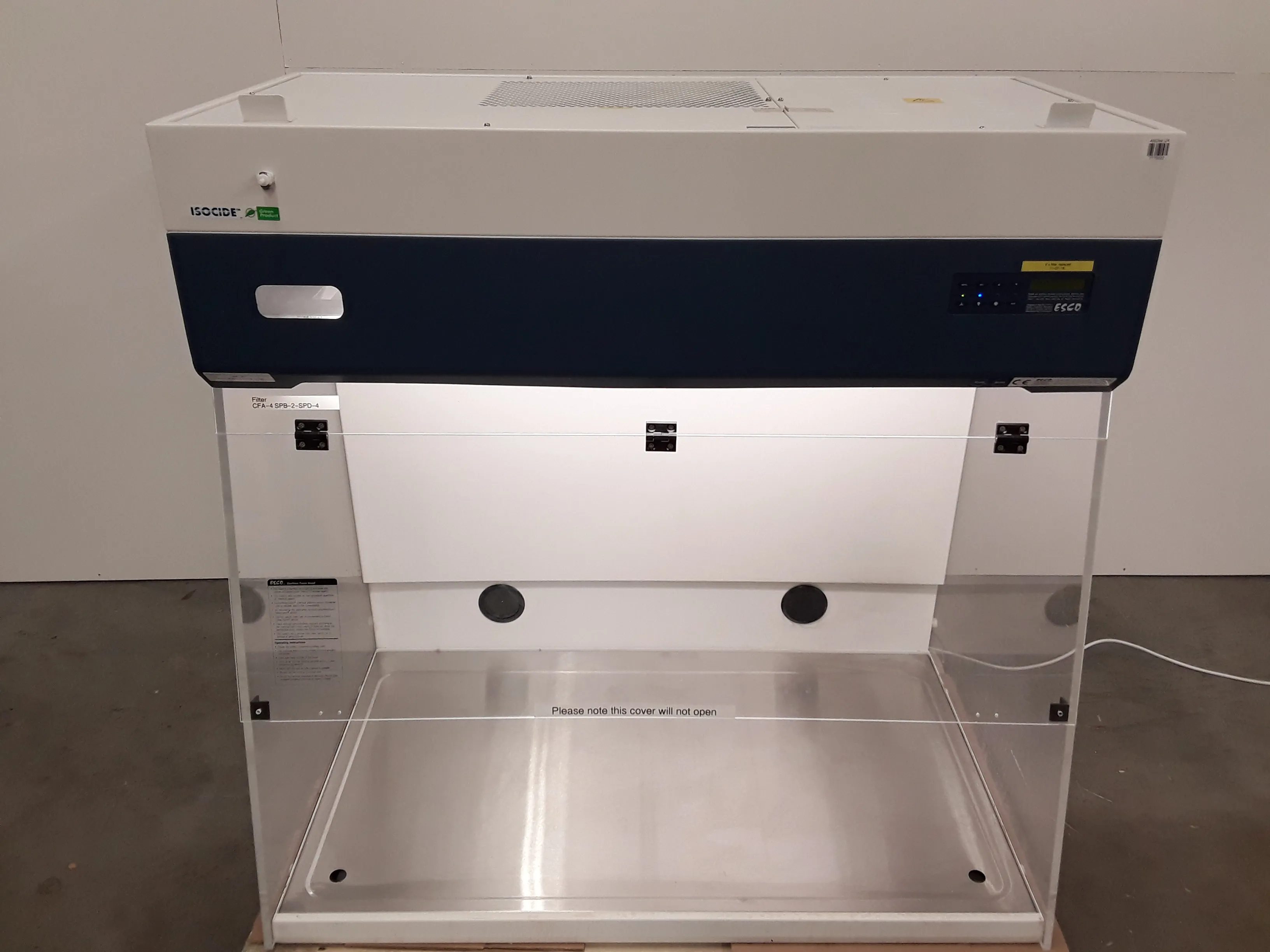 ESCO SPD-4A1 Ductless Fume Hood