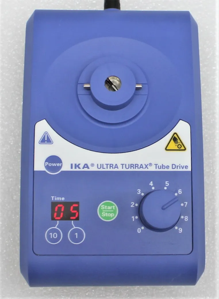 IKA Ultra Turrax Tube Drive UT TD Lab Vortexer Rotator Shaker