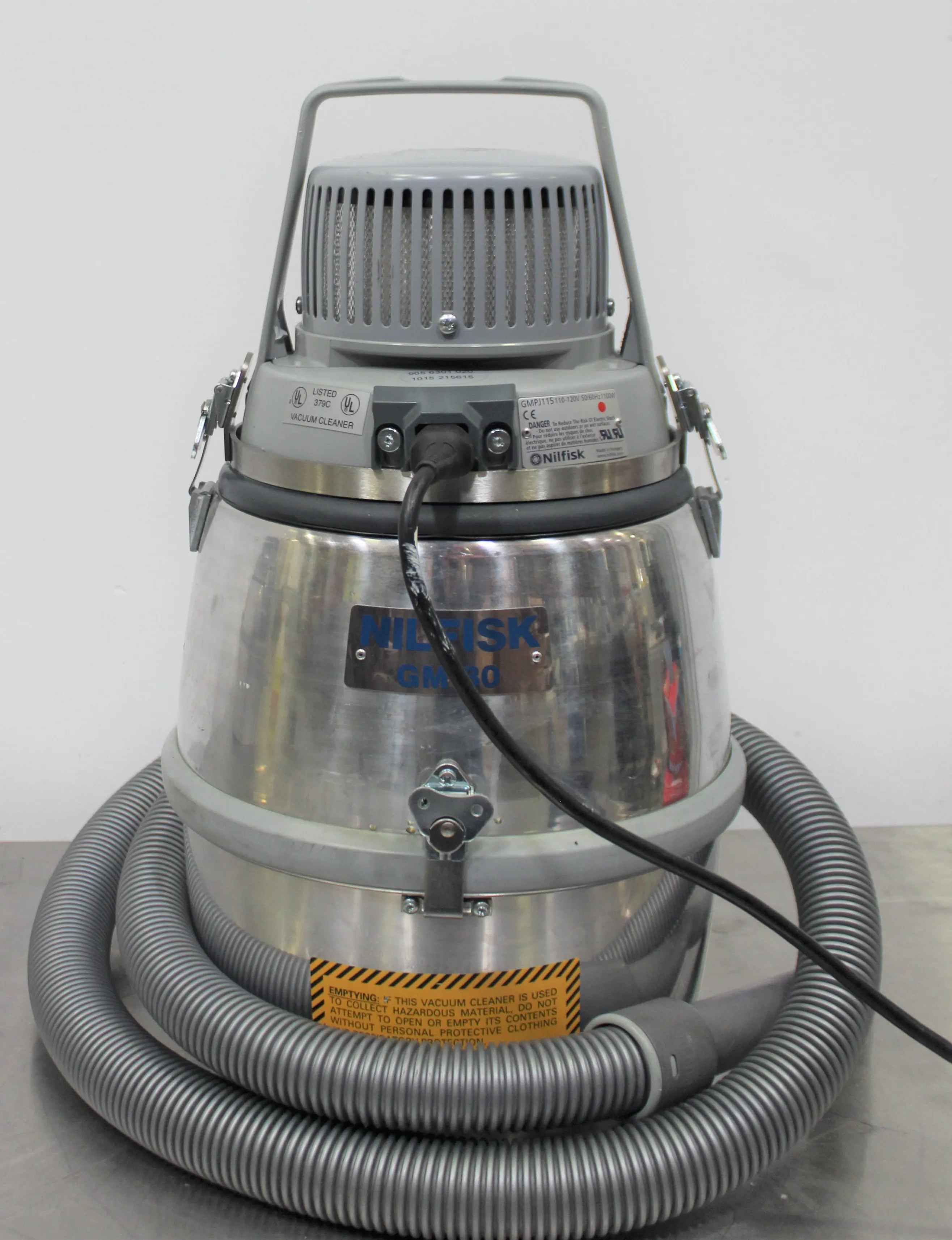 Used Nilfisk GM 80 Vacuum GMPJ115 Class 1 - 30-Day Warranty