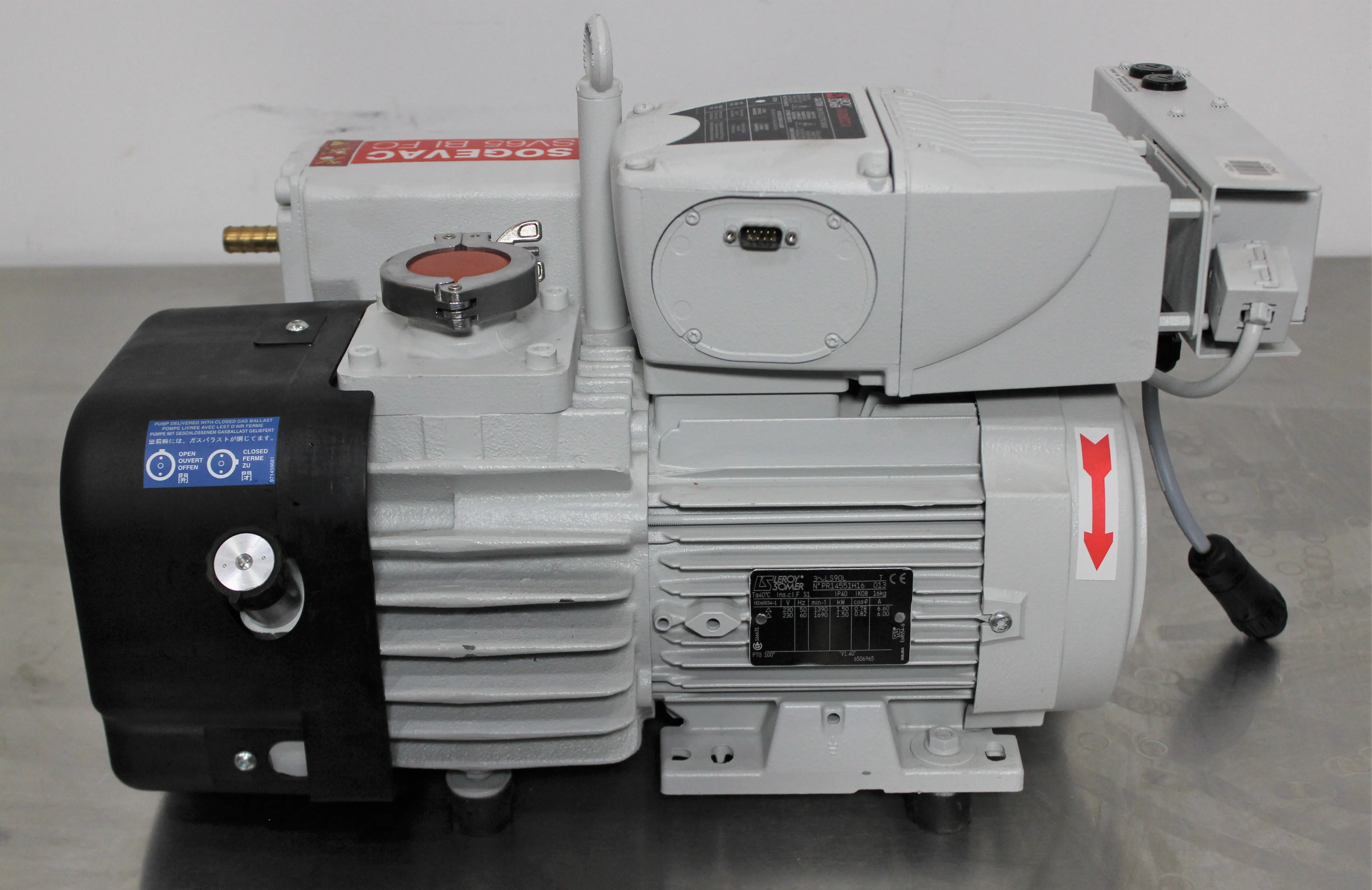 Leybold Sogevac SV65B Vacuum Pump