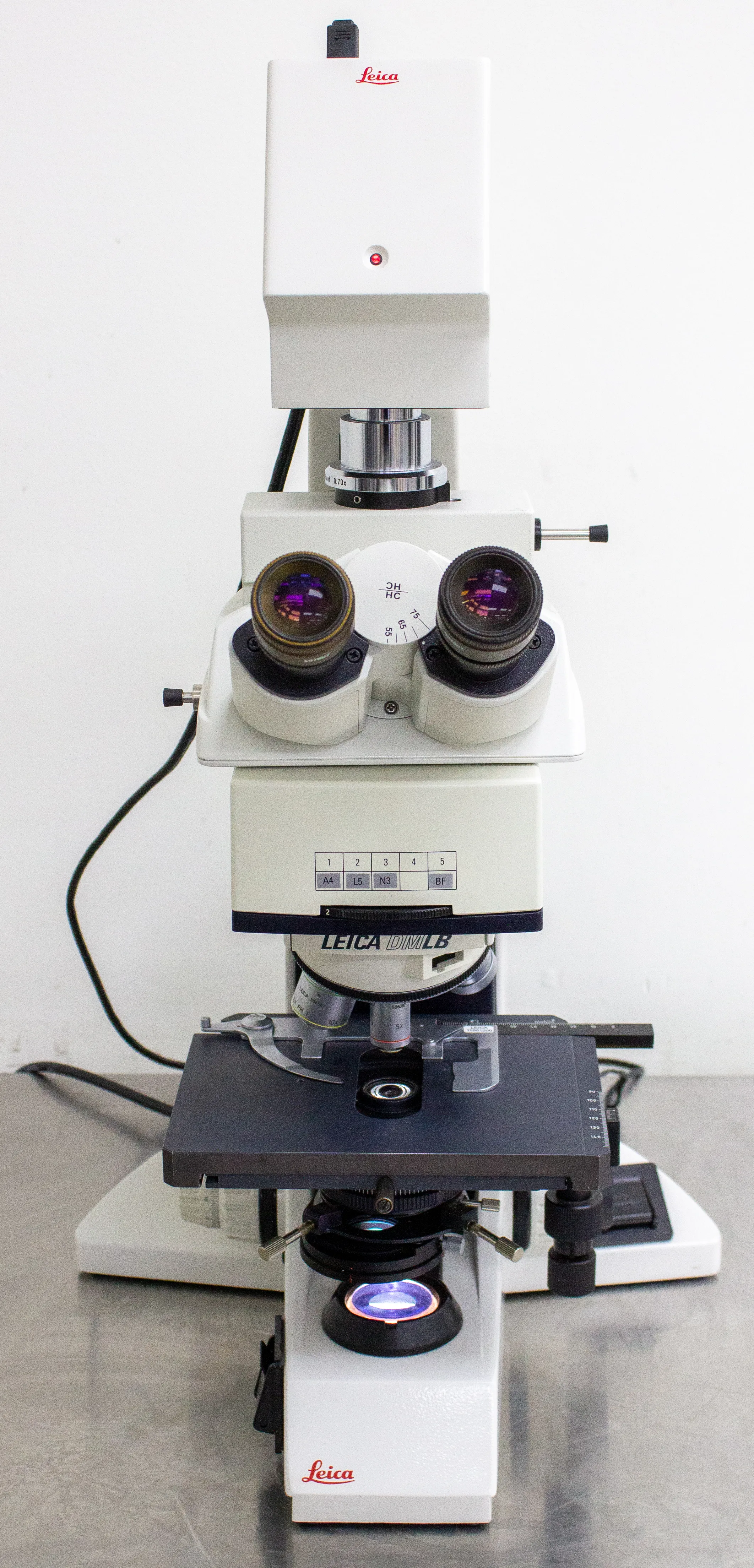 Leica DMLB 100S Microscope w/ DFC365 FX & DFC500 Camera