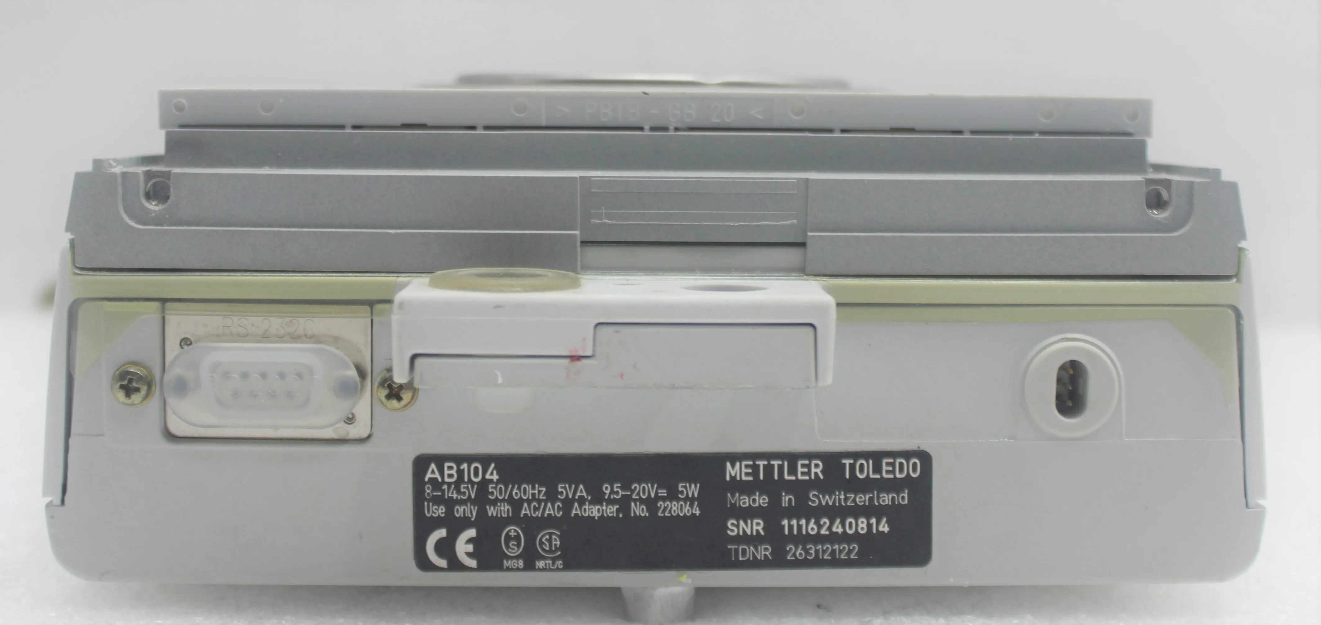 Mettler Toledo AB104 Analytical Balance