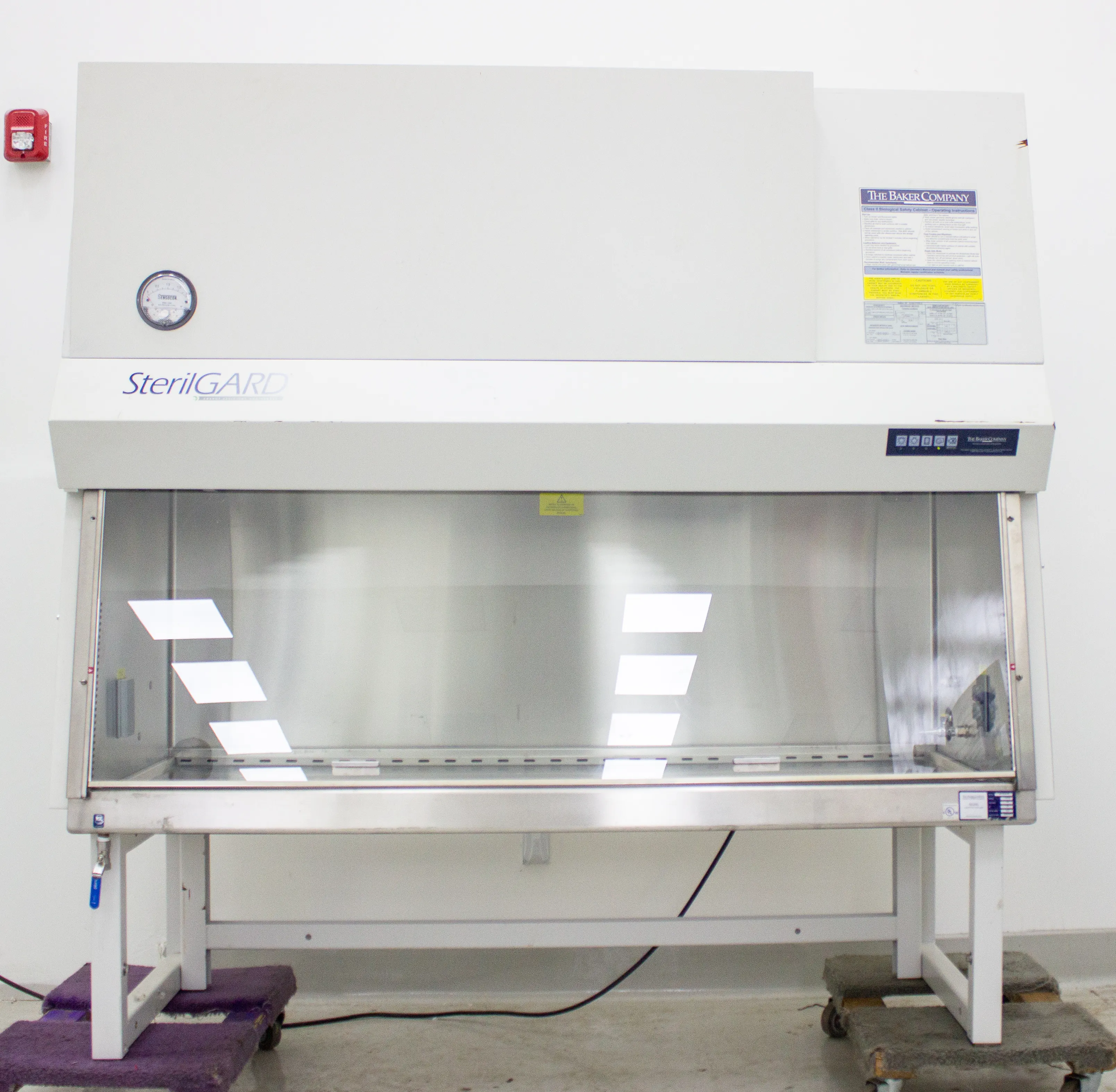 The Baker Sterilgard SG603 Class II Biosafety Cabinet SG 603A-HE Biosafety Cabinet