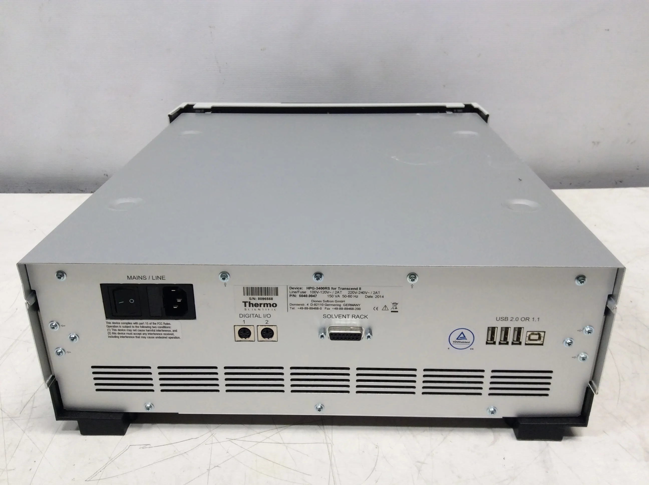 Thermo Scientific Dionex UltiMate 3000 RS Pump UHPLC Focused 5040.0047