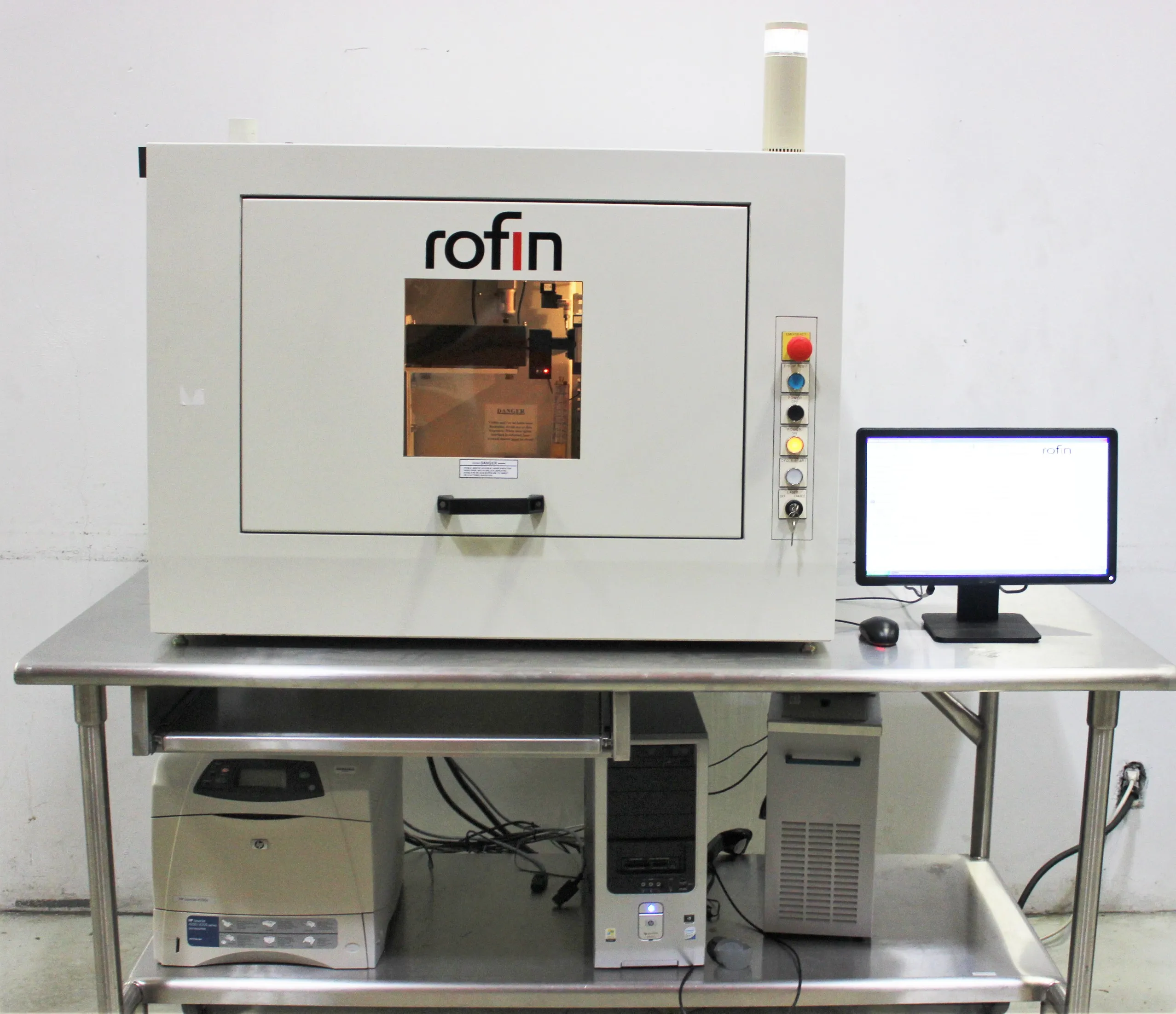 Rofin Sinar Laser Marking System 220-S1291-1 Used