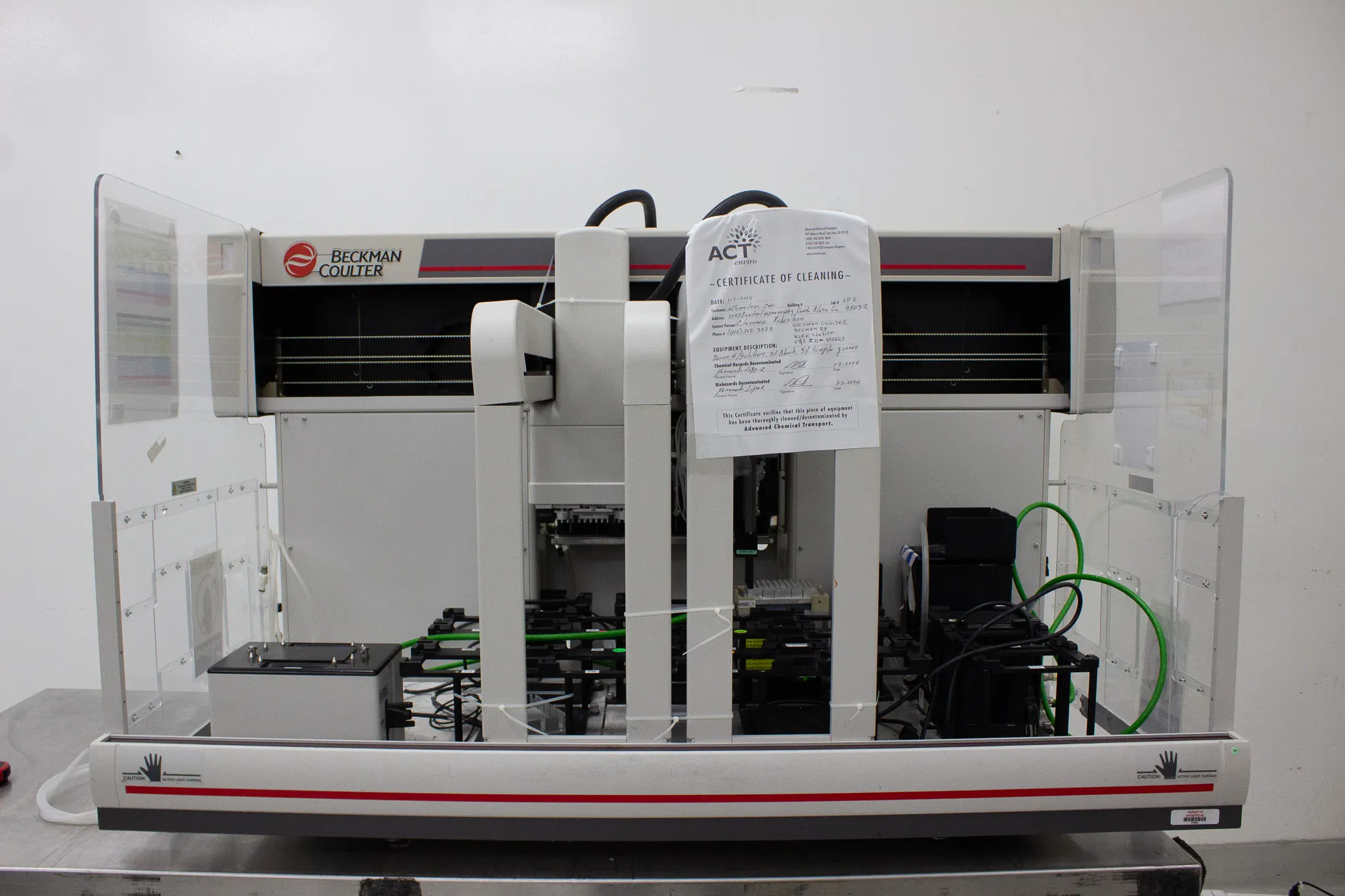 Beckman Coulter Biomek FX Automated Liquid Handling System Cat# 717013