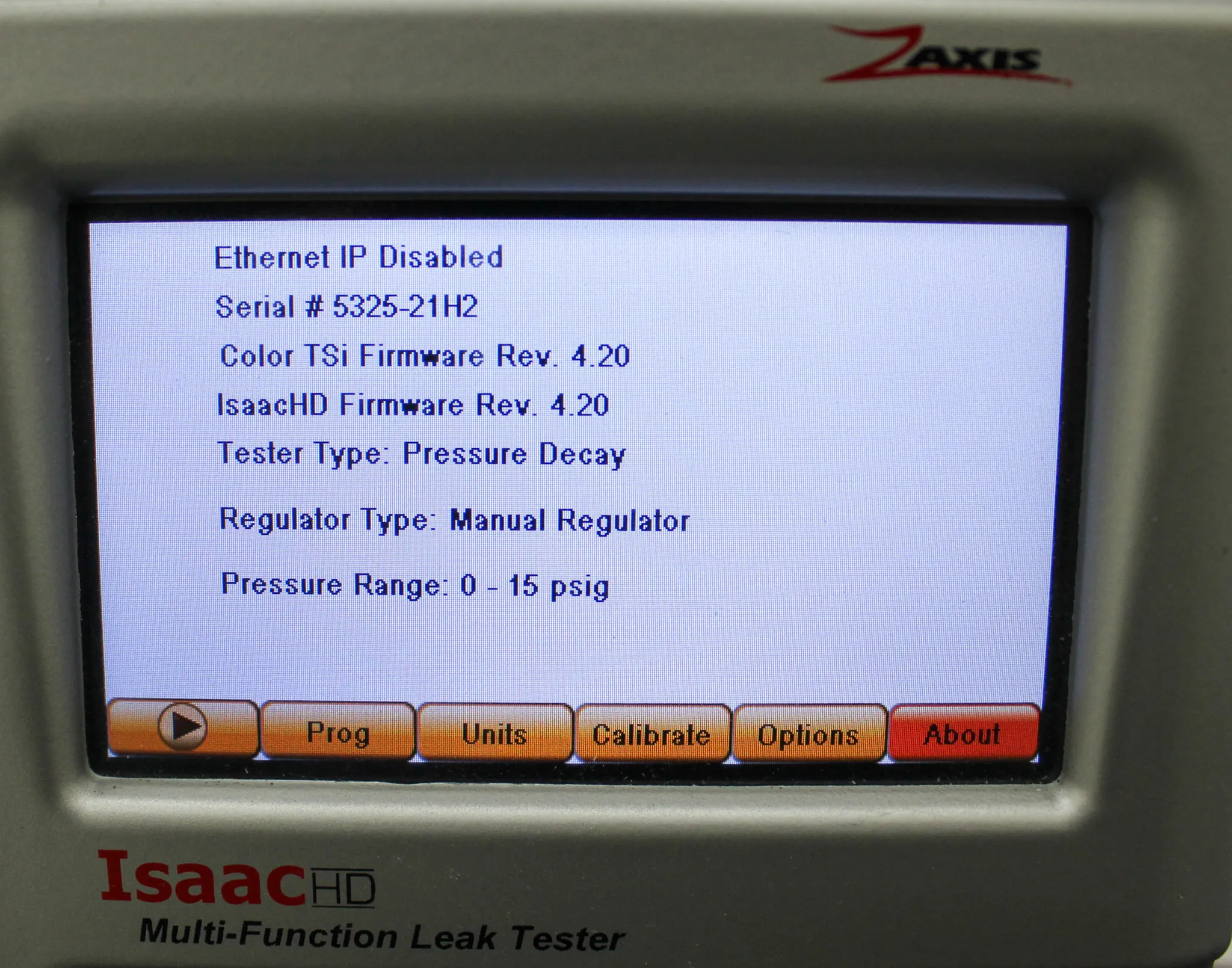 Zaxis Issac-HD-PD Multi-Function Leak Tester