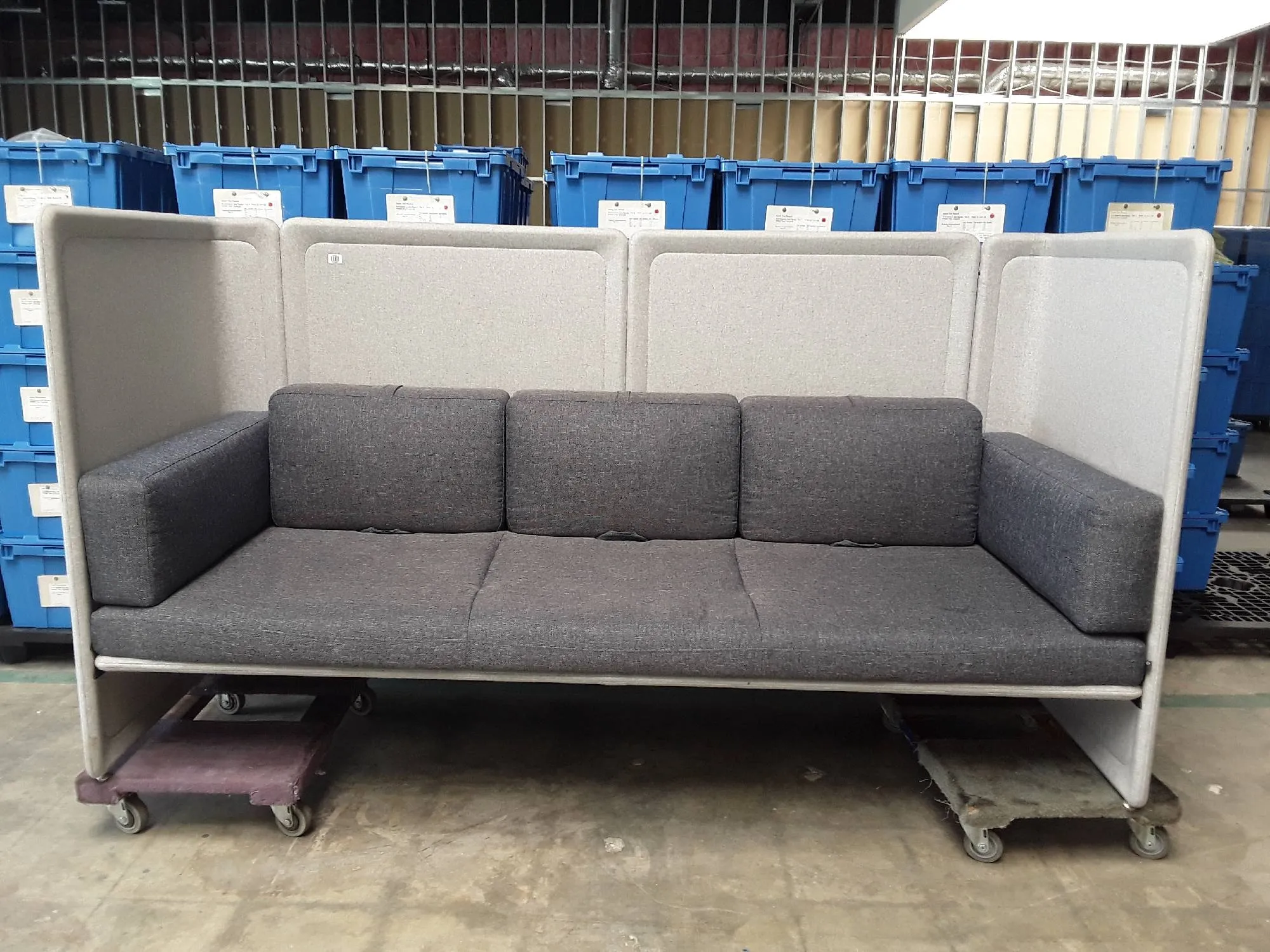 Used Laboratory Bench - Enclosed, Cushioned Couch