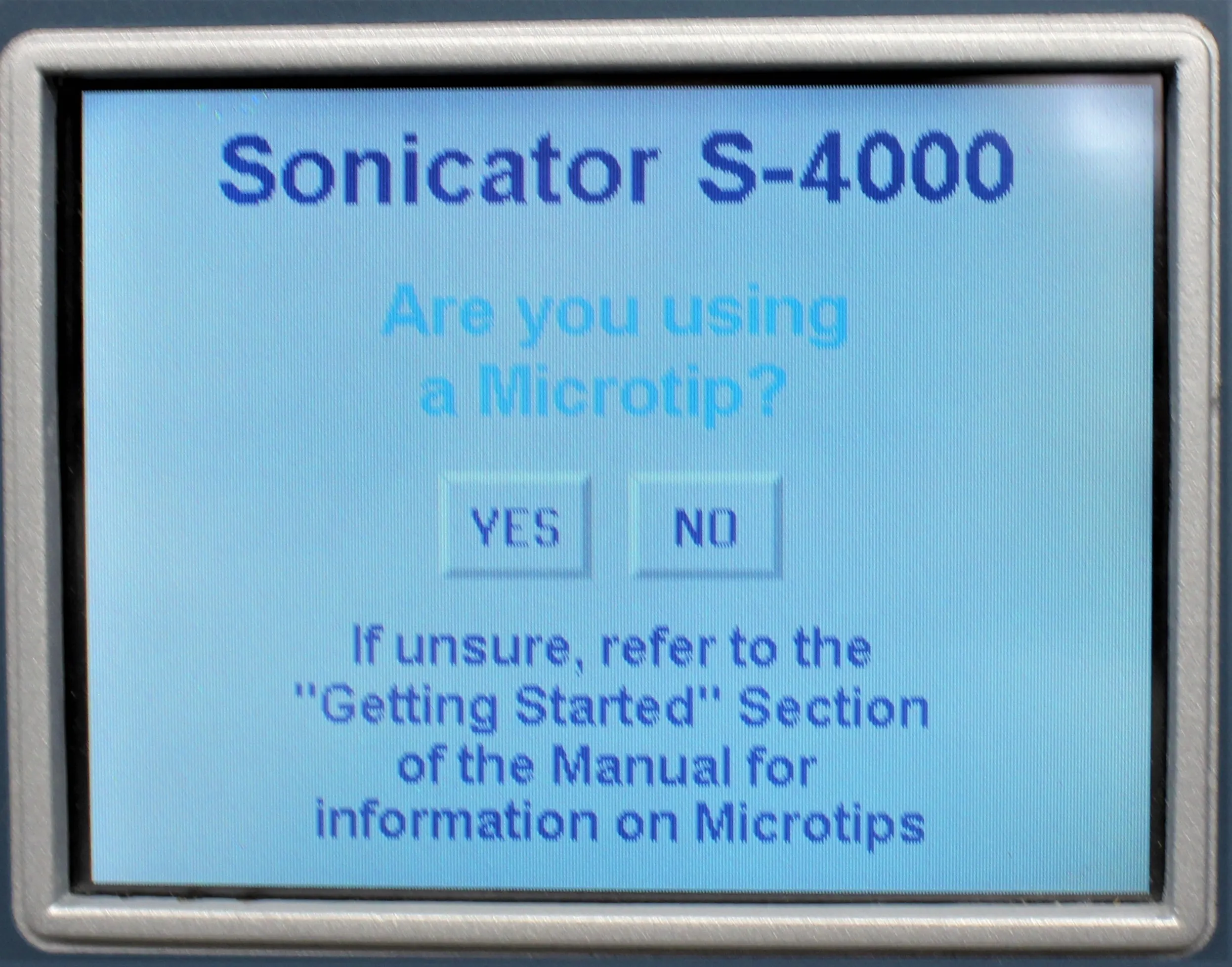 Misonix Ultrasonic Liquid Processor S-4000 Sonicator