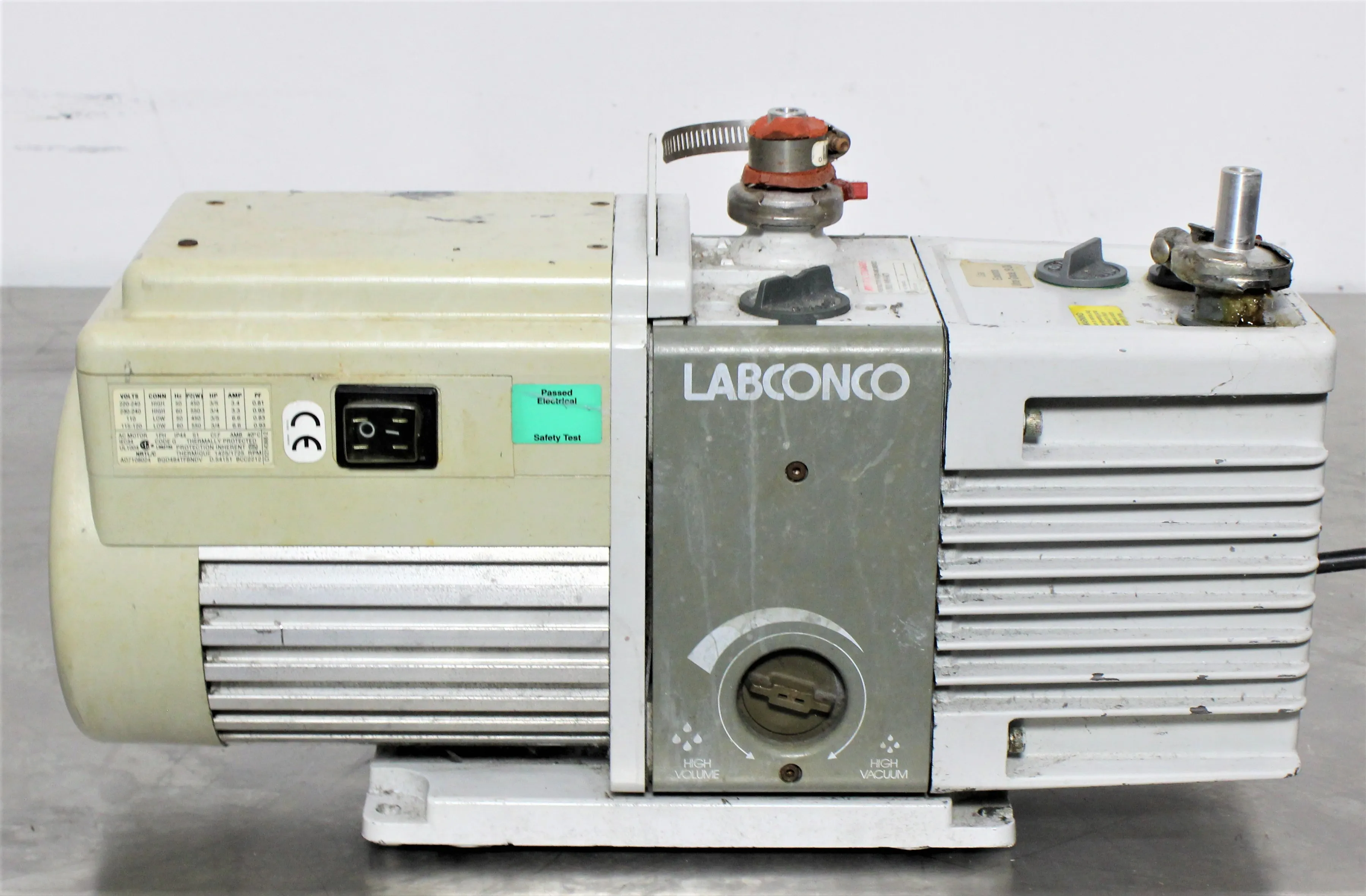 Labconco 195 Rotary Vane Direct Drive Vacuum Pump