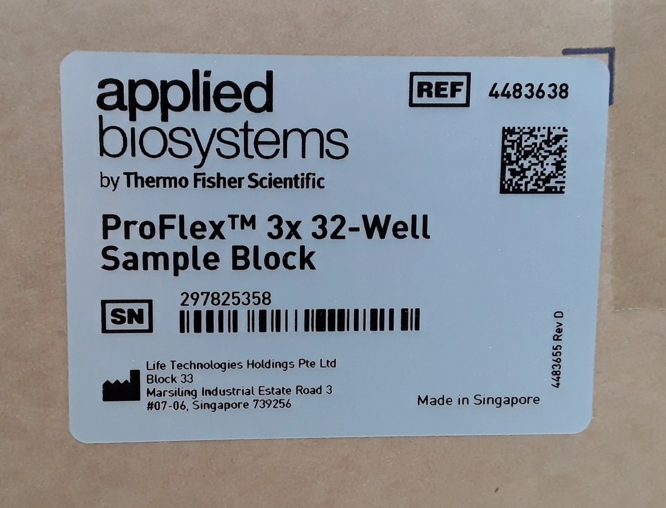 Applied Biosystems Proflex PCR Thermal Cycler 4483636, 4483638