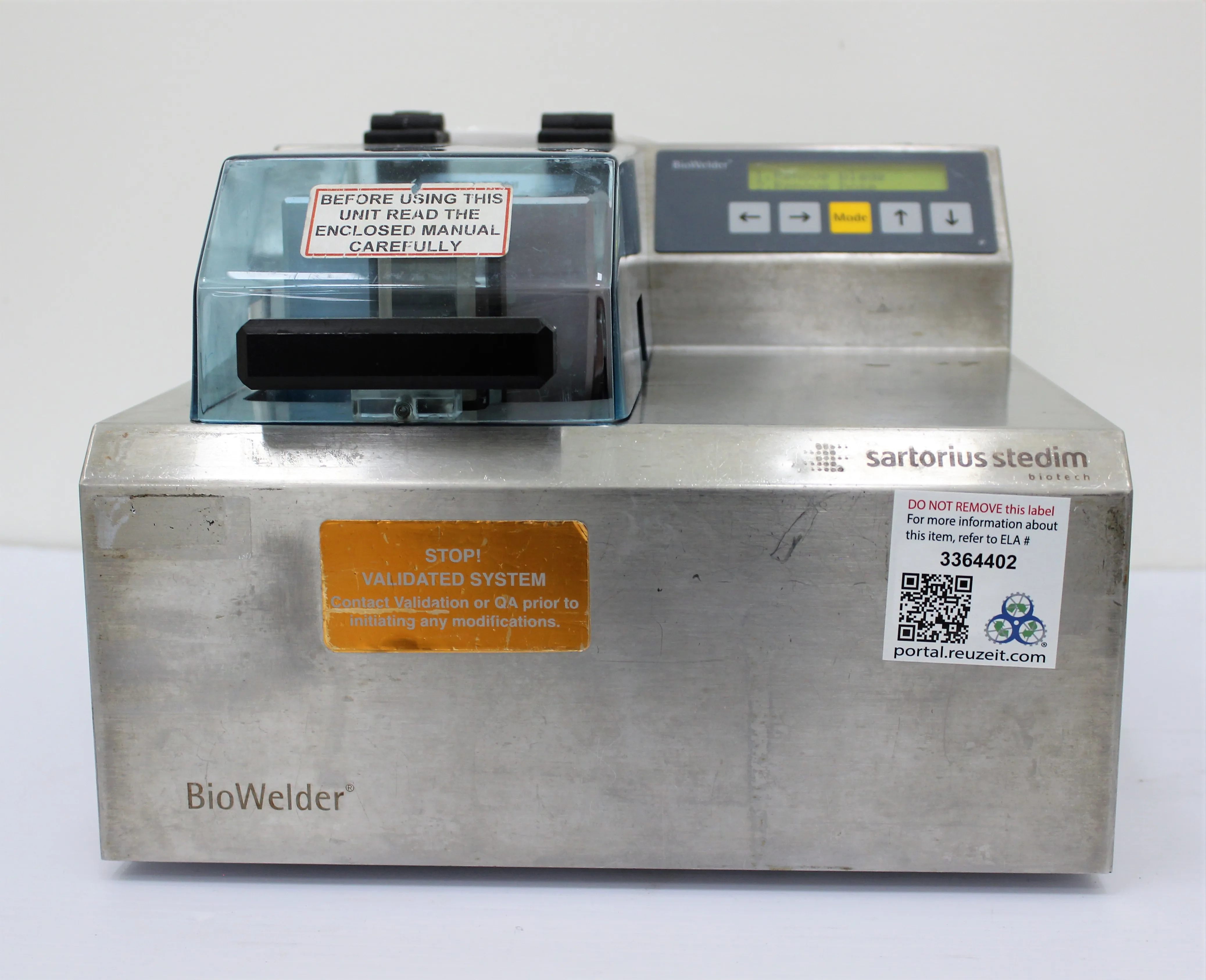 Sartorius Biowelder -16370 Tube Welder