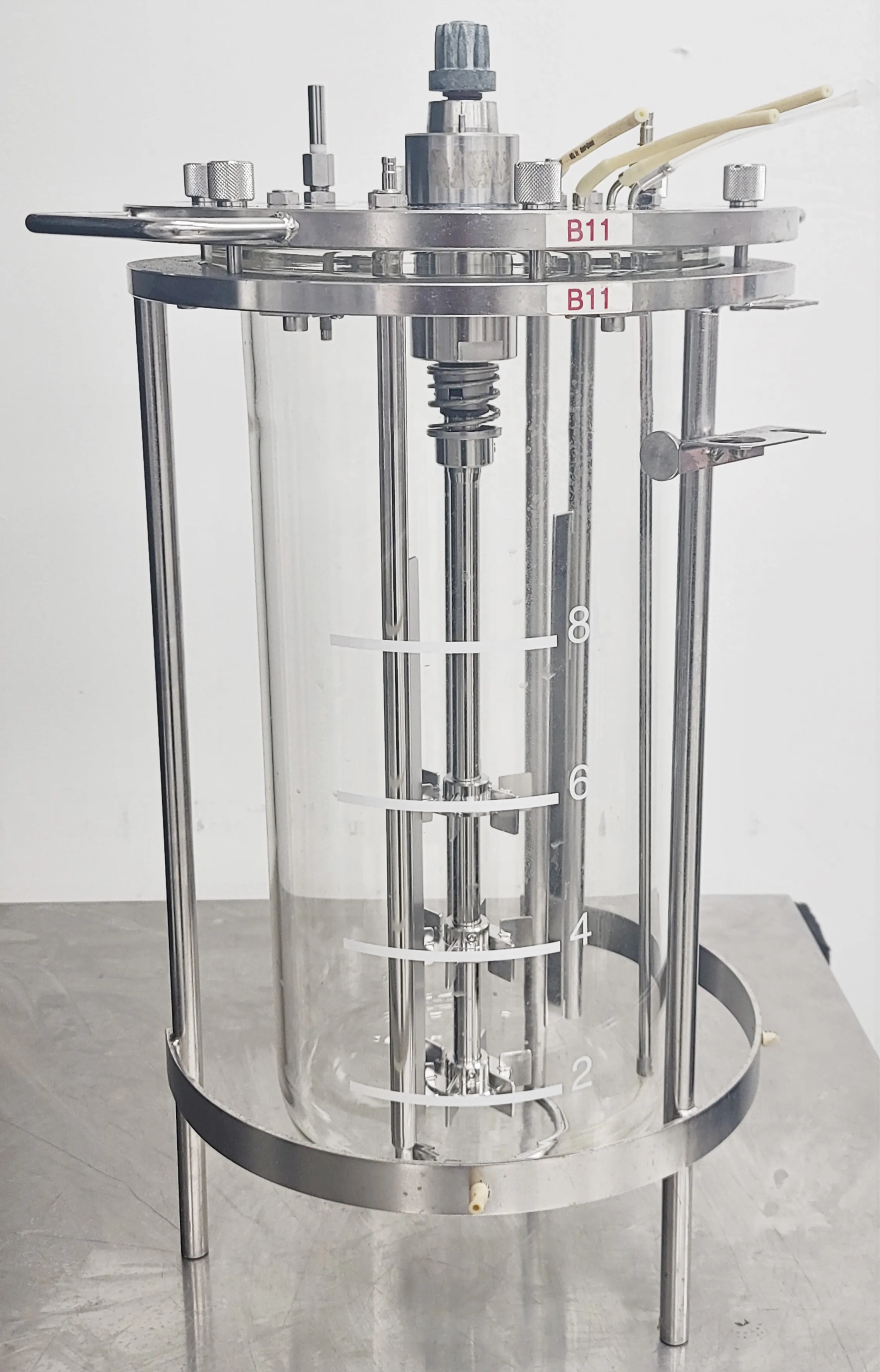 Sartorius 8000ml Bioreactor Glass Vessel