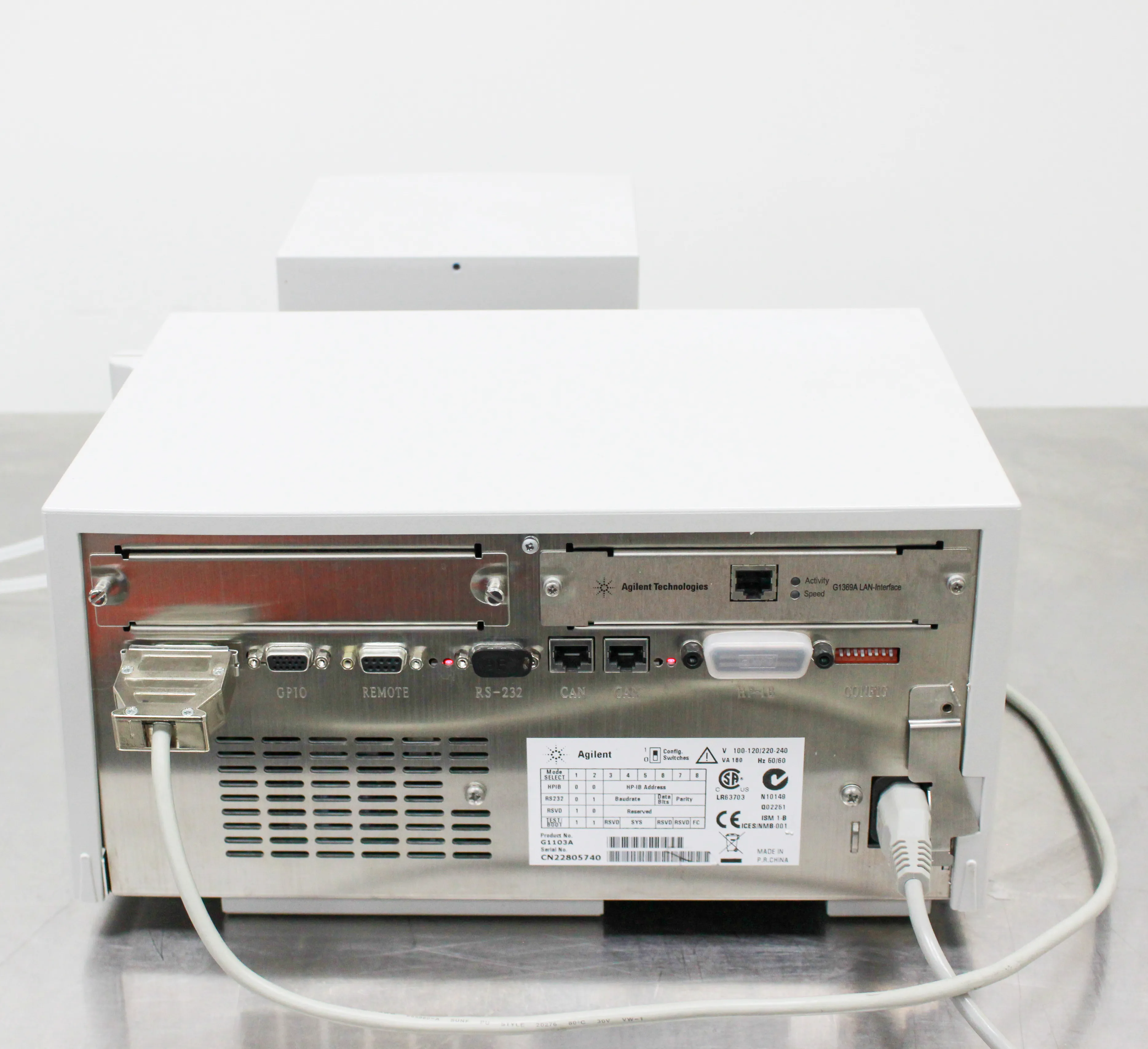 Agilent 8453 Spectrophotometer UV-Visible UV-Vis G1103A 120V/220V 50Hz/60Hz